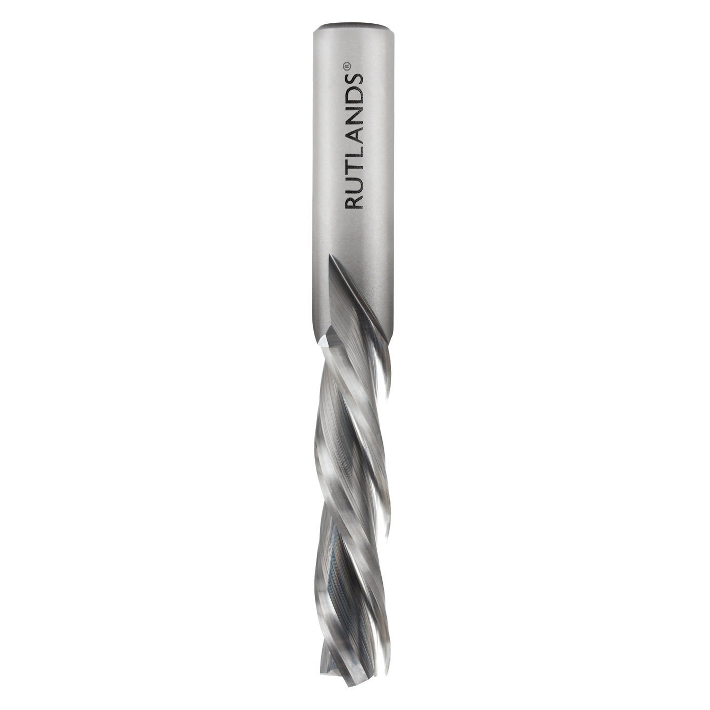 Solid Carbide Router Bit - Spiral Down Cut 3 Flute