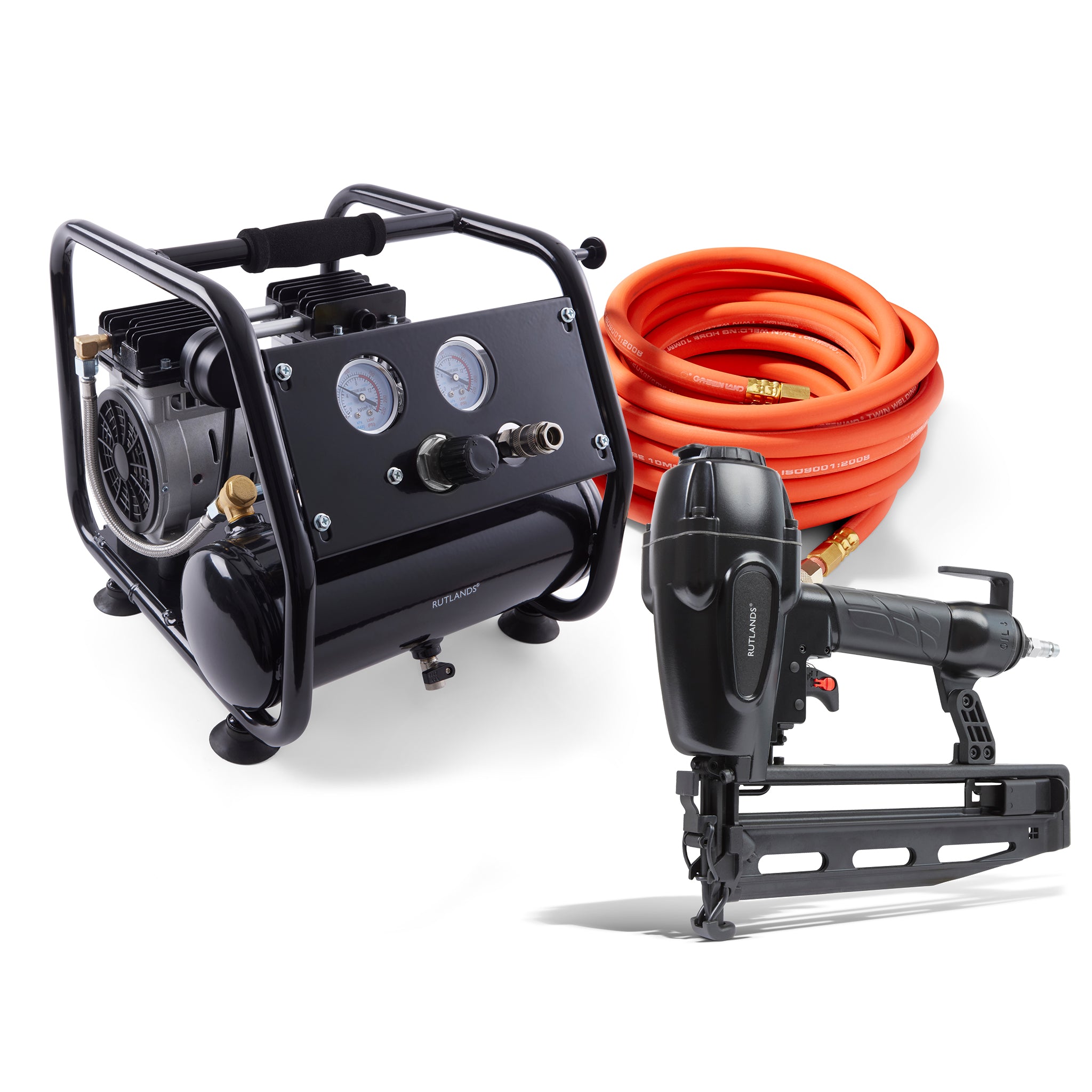 Finish Nailer 16 Gauge with Silent Compressor