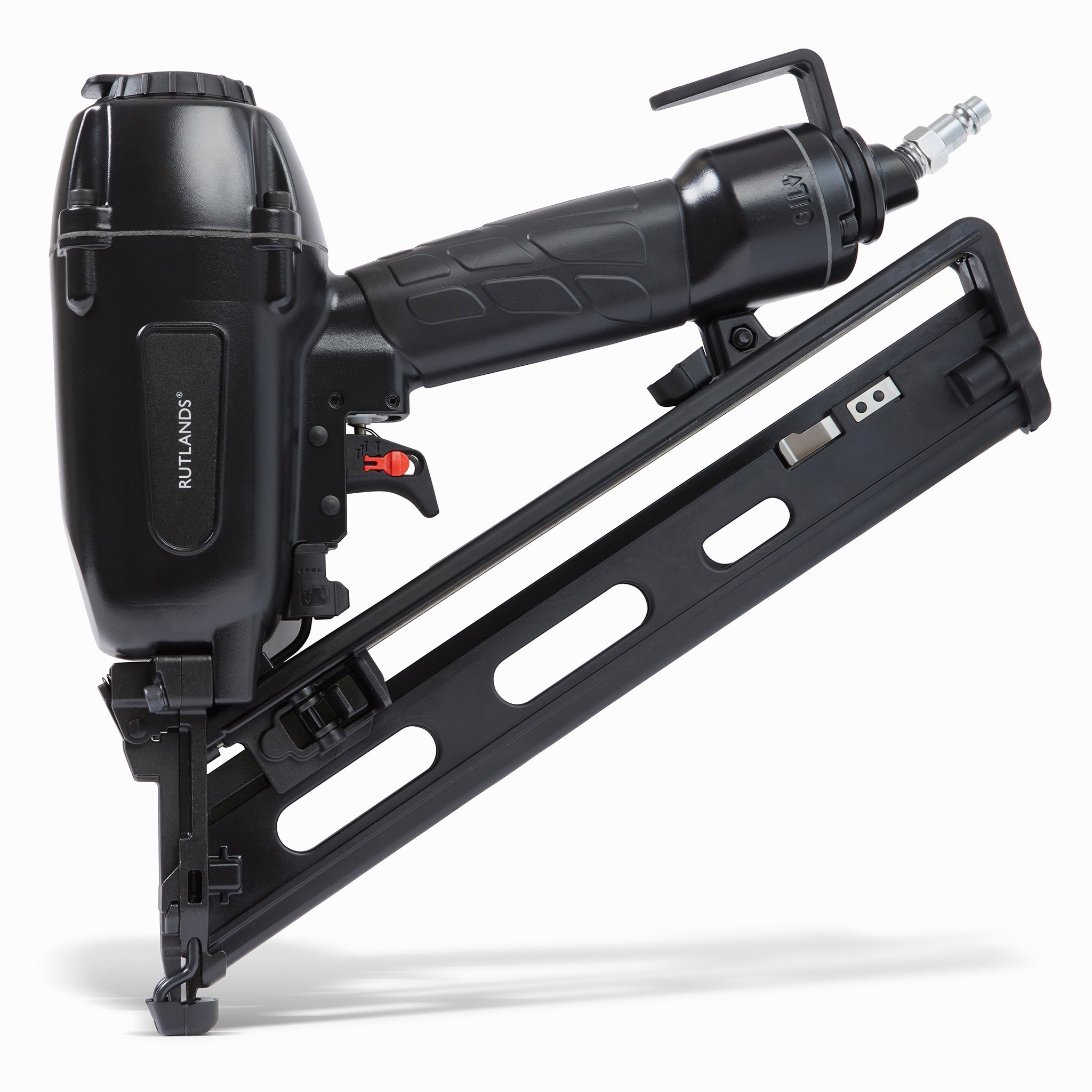 Angle Finish Nailer 15 Gauge with Silent Cordless 20V Compressor