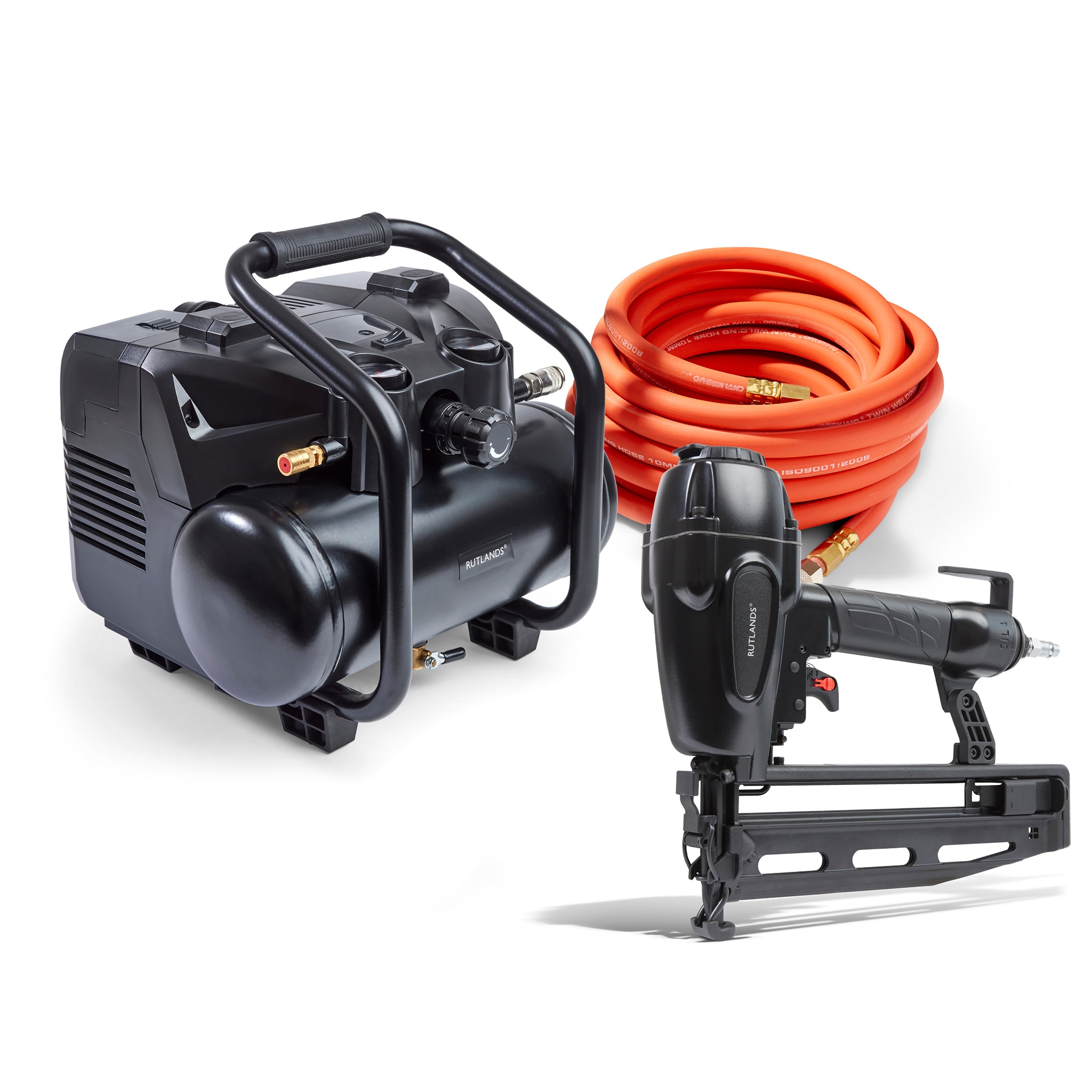 Finish Nailer 16 Gauge with Cordless 18V Compressor