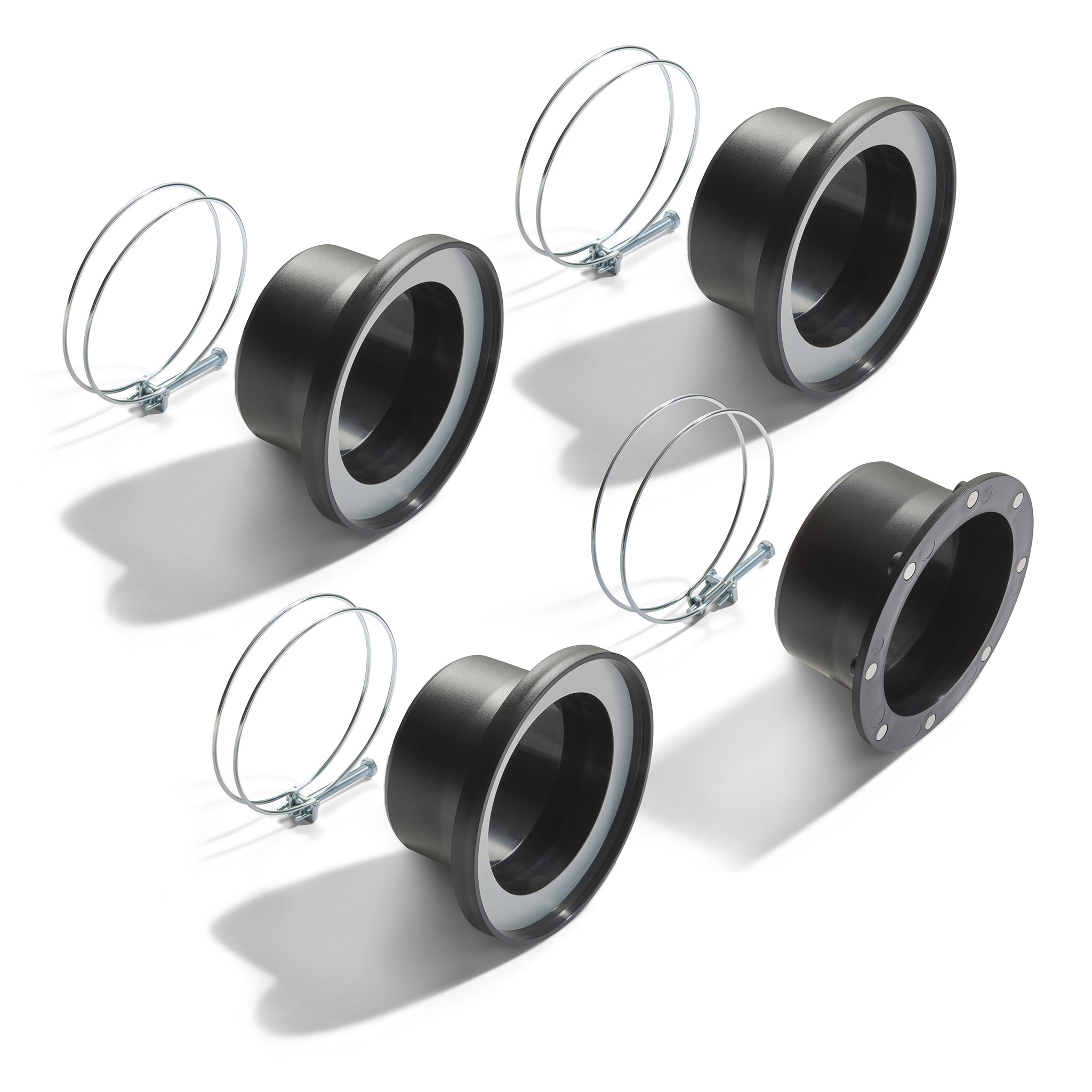 Dust Extraction Hose Magnetic Coupling Kit - 100mm to 100mm