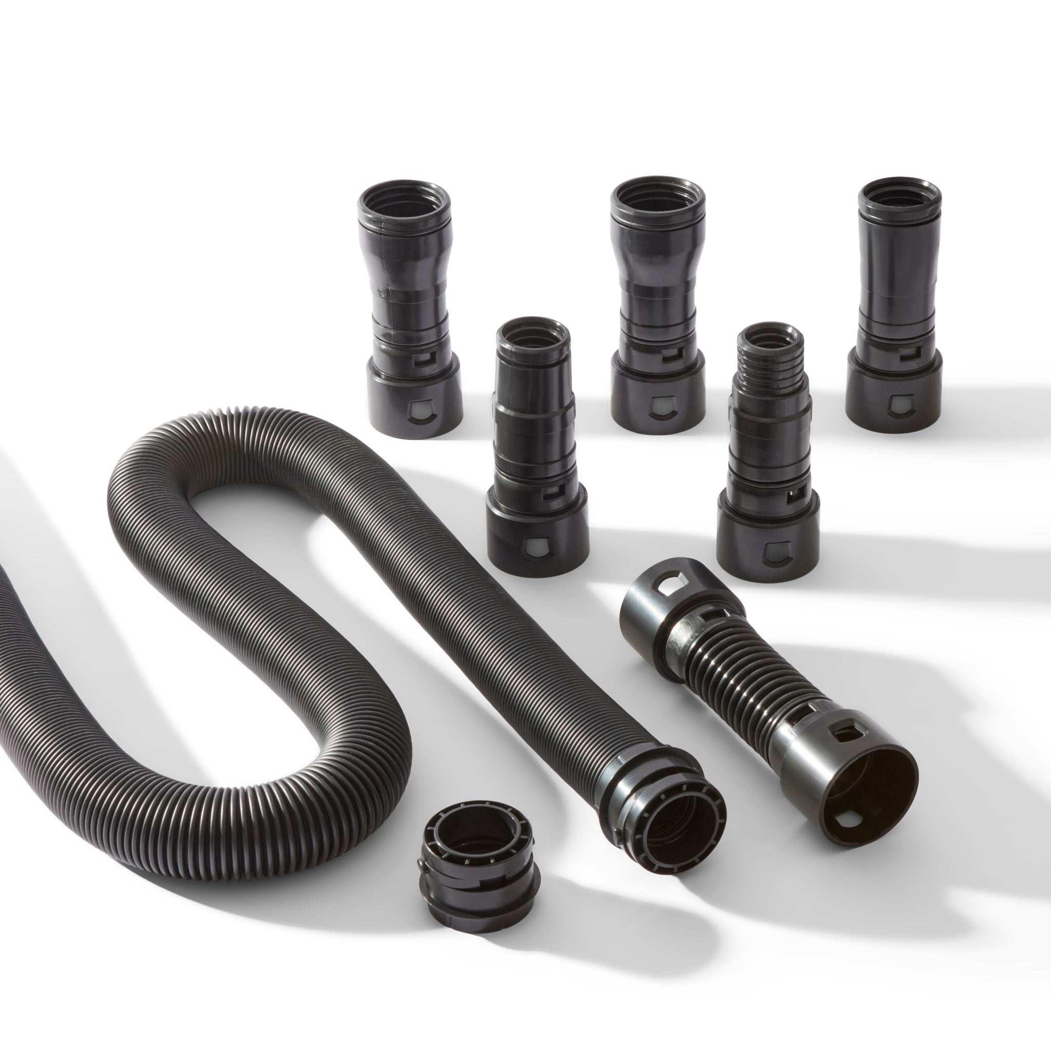 Power Tool Dust Hose Fast-Click Kit with Stretch Hose - 5m