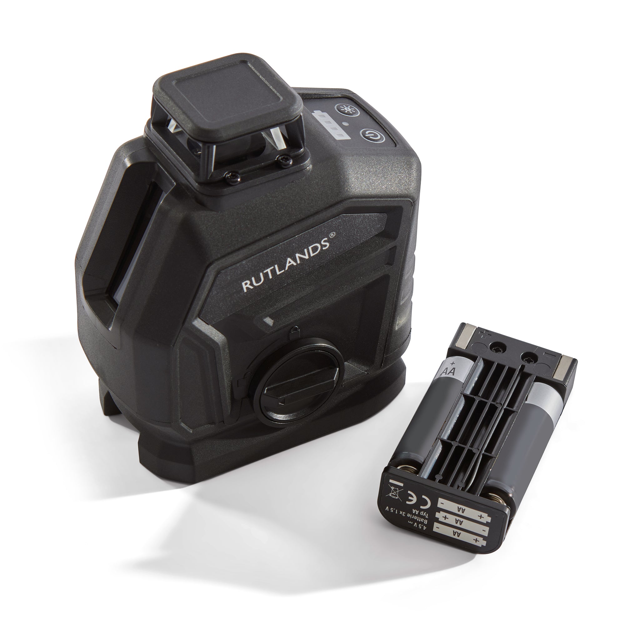 Green Self-Levelling 360° Cross-Line Laser Level with Plumb Spots