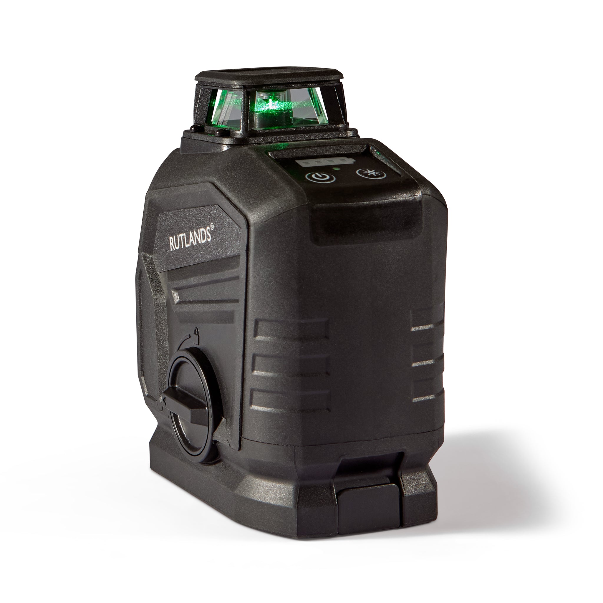 Green Self-Levelling 360° Cross-Line Laser Level with Plumb Spots