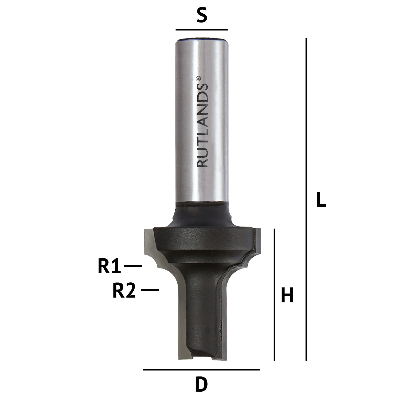 Router Bit - Extended Ovolo Beading