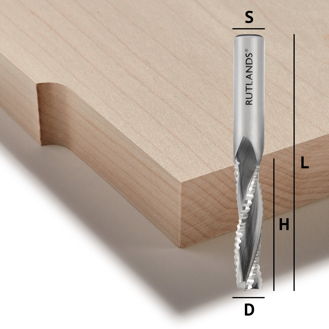 Solid Carbide - Spiral Chipbreaker Up Cut 2 Flute