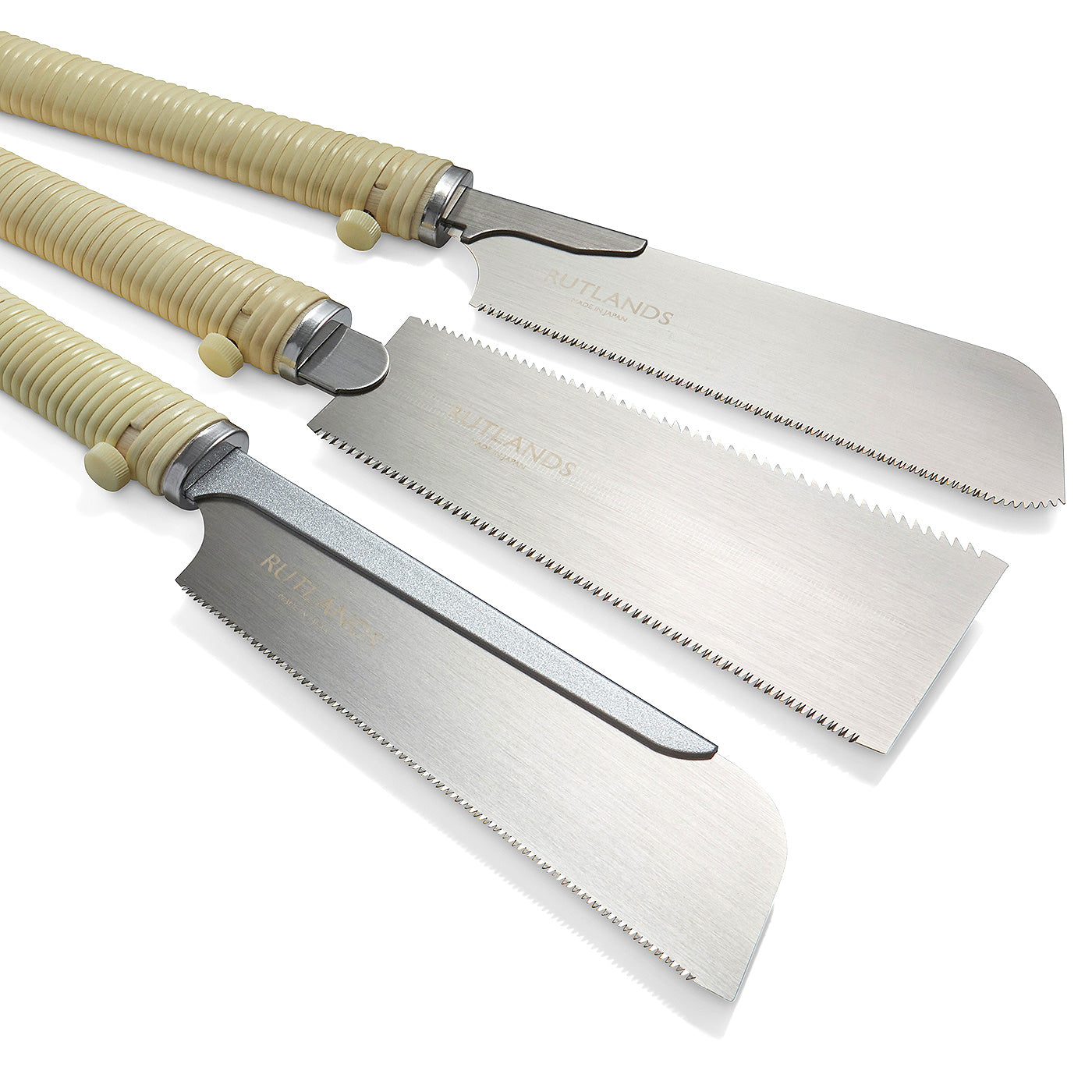 Japanese Saws - 180mm - Rattan - Set of 3 with Roll