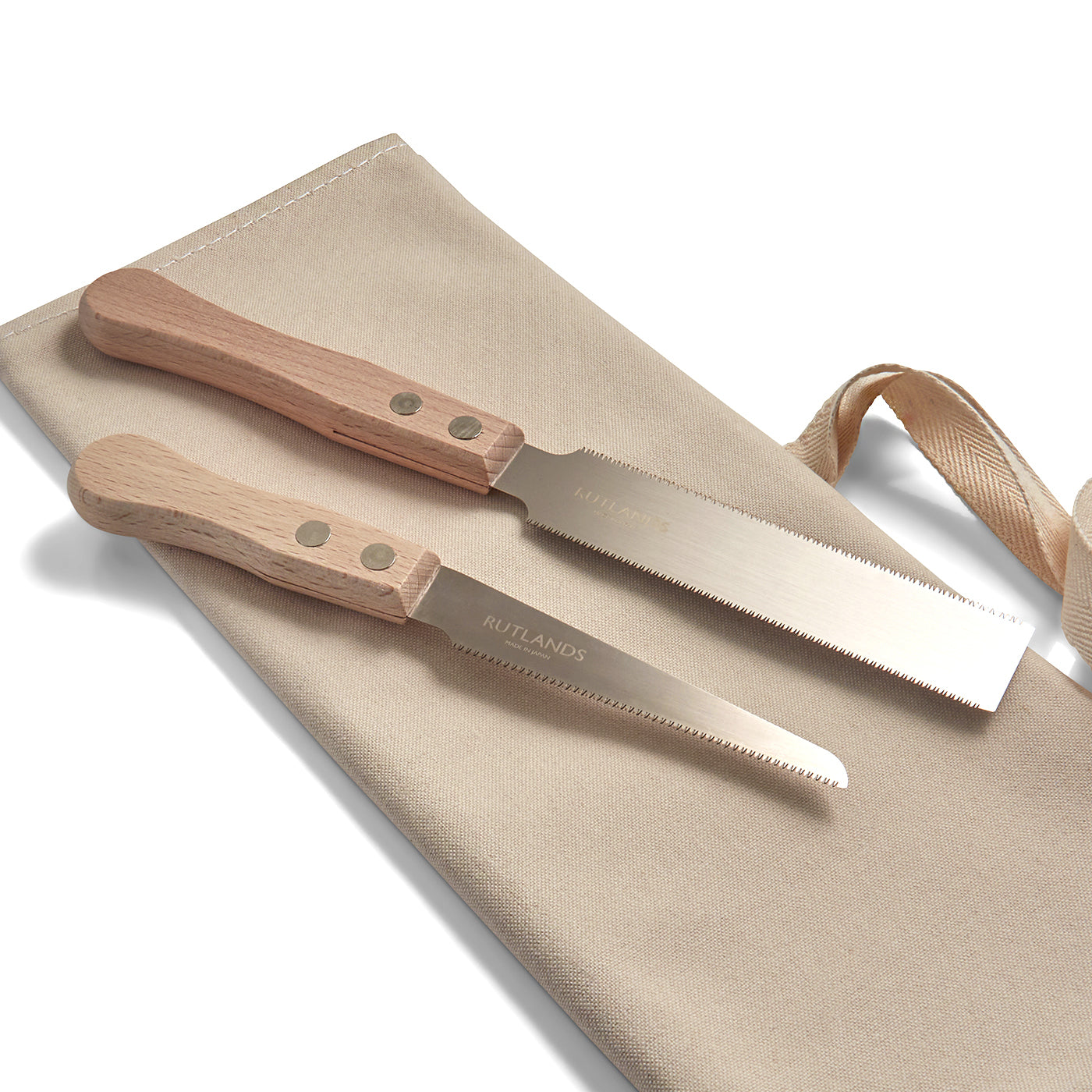 Japanese Saws - Flush Cut - Set of 2 with Roll