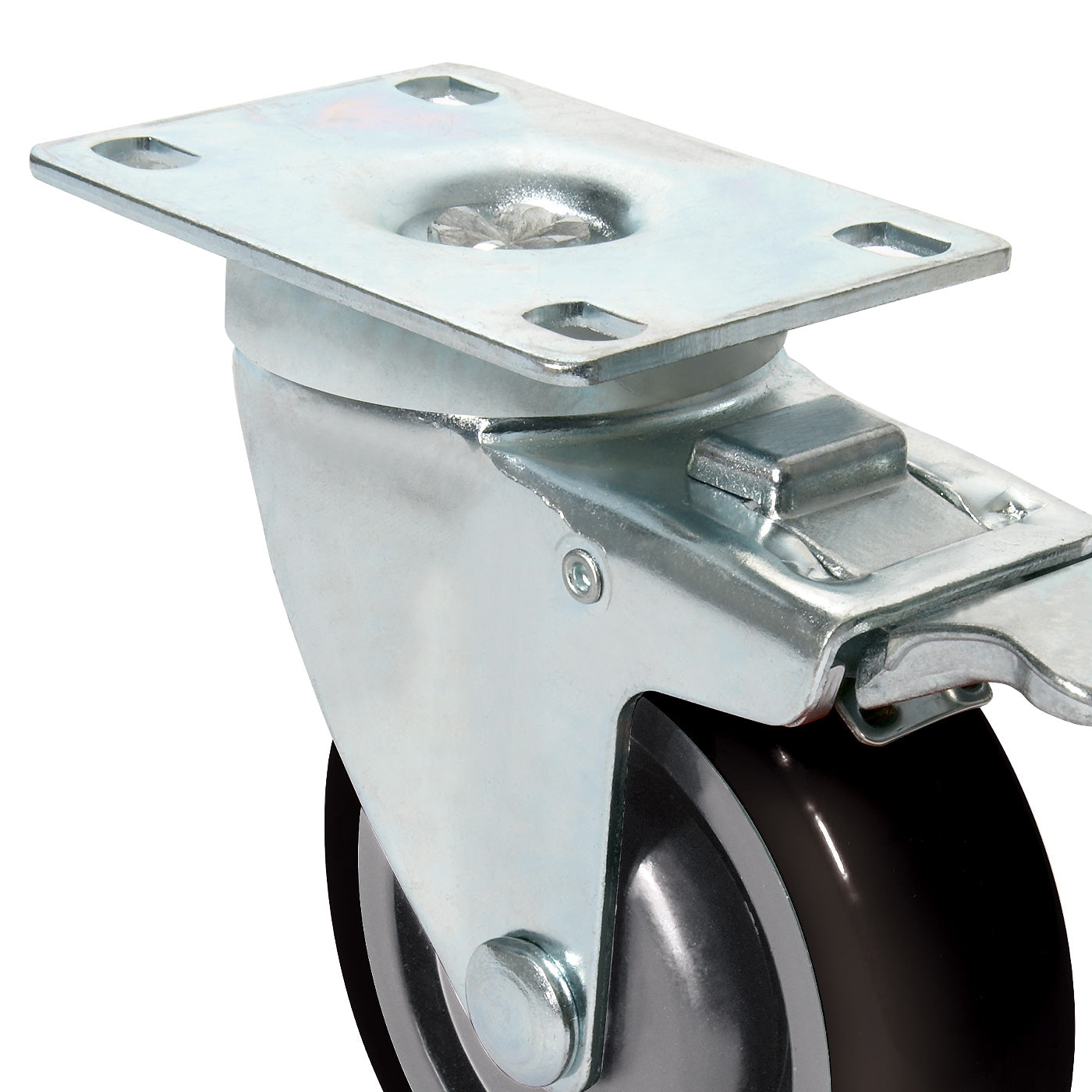 Castors with Brake - 100mm - Pack of 4