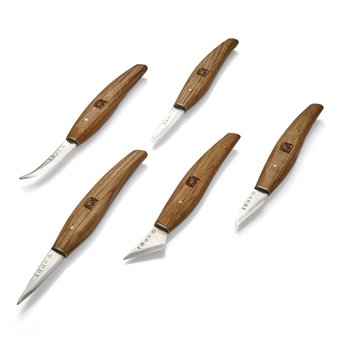 Japanese Carving Knives - Set of 5
