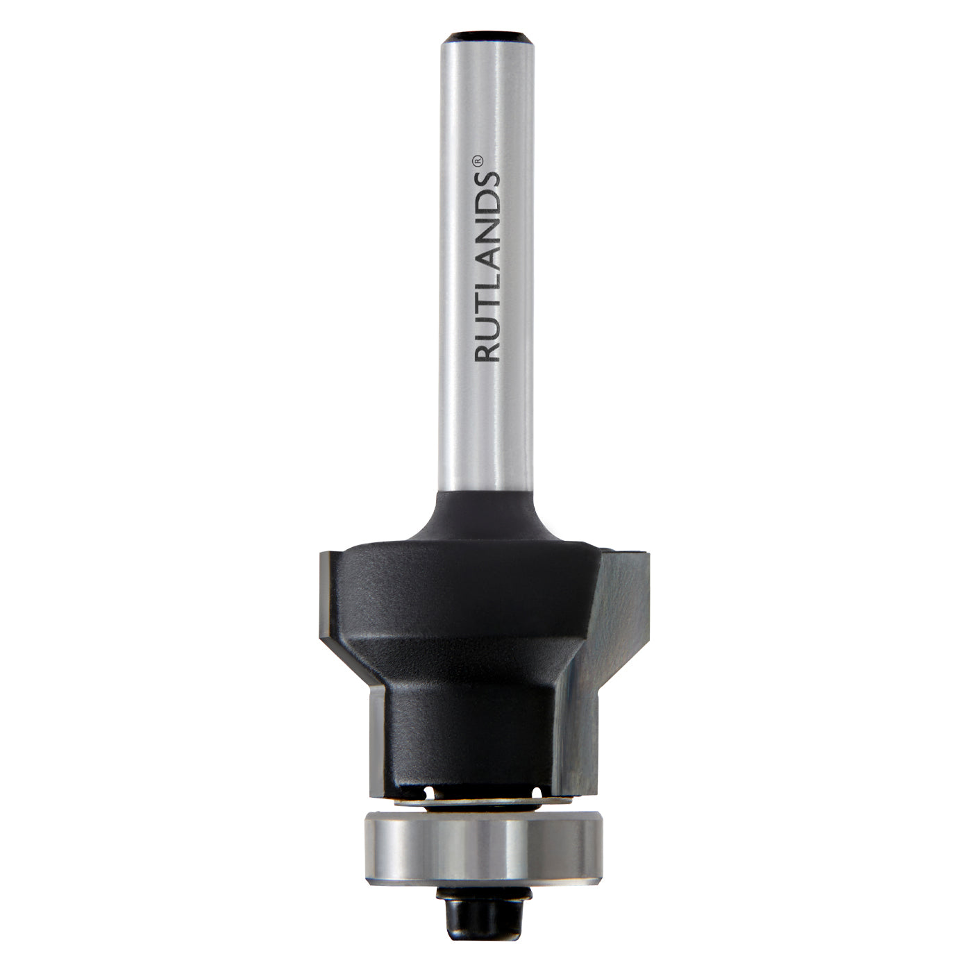 Router Bit - Combination Flush & Bevel Trim with Bearing - D=22mm H=16mm A=45° L=61mm S=1/4"