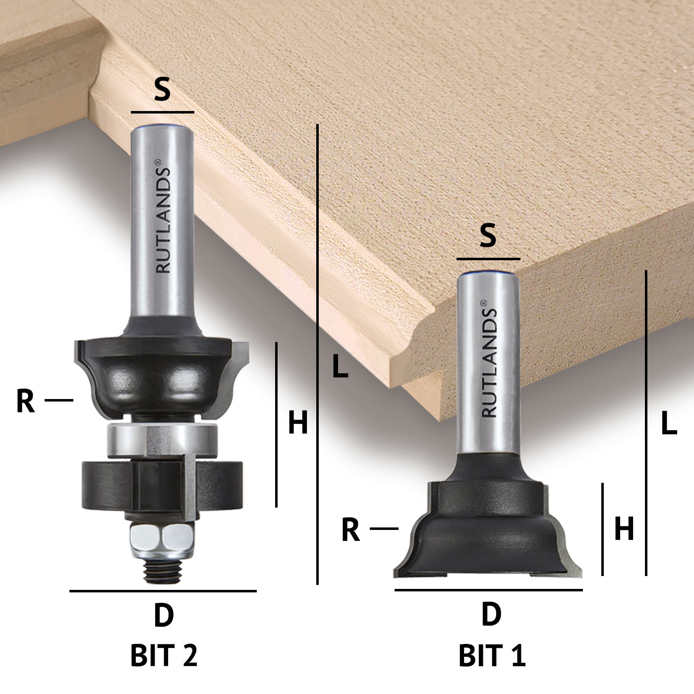 Router Bit Set - Window Sash