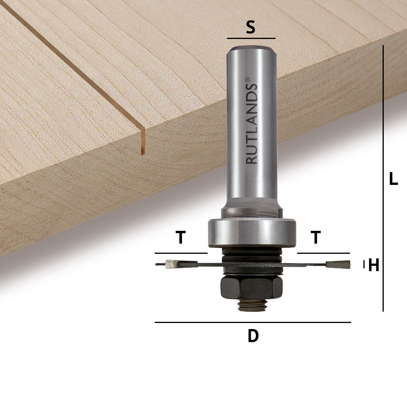 Router Bit Set - Slot Cutting