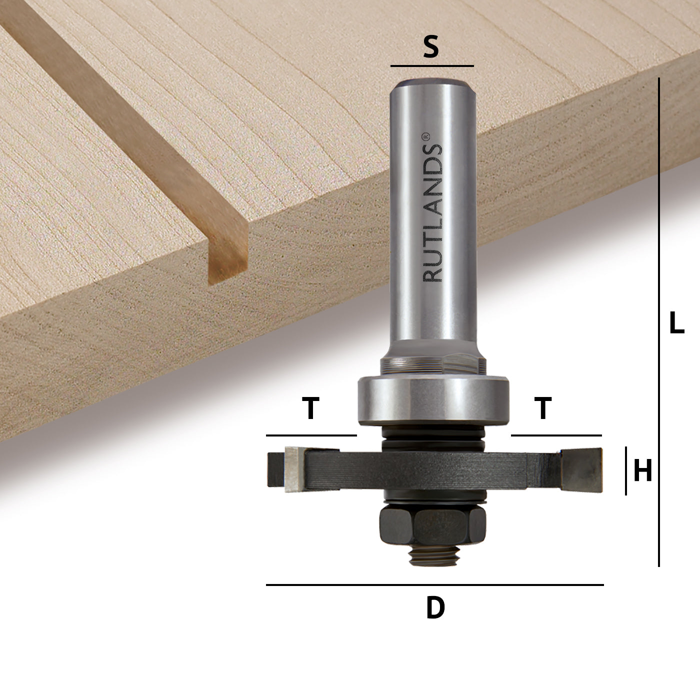 Router Bit Set - Slot Cutting
