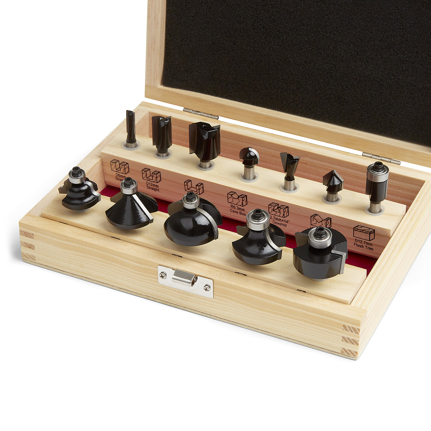 Router Bit Set - 12 Piece Multi Profile 