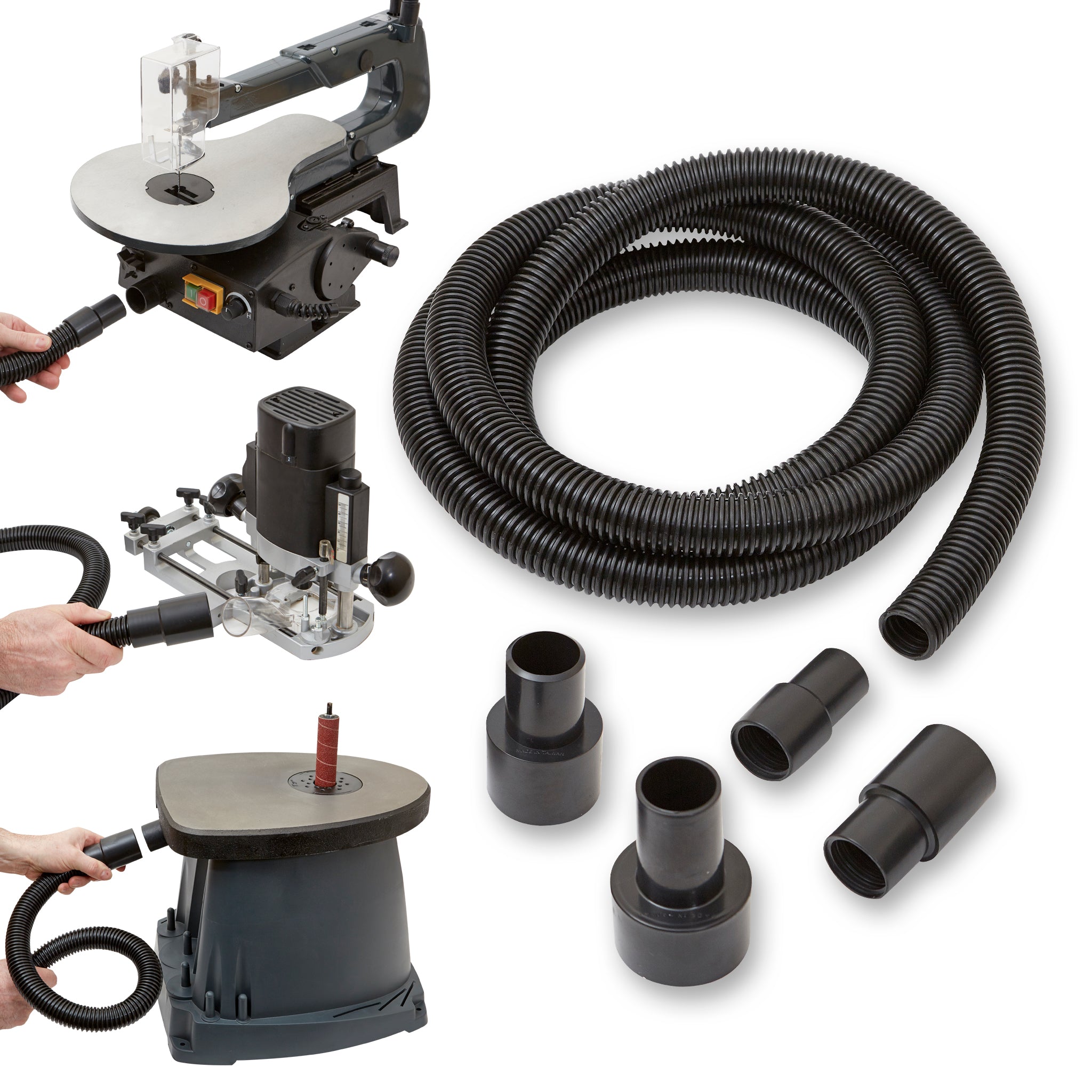 Dust Hose and Connector Kit - 32mm