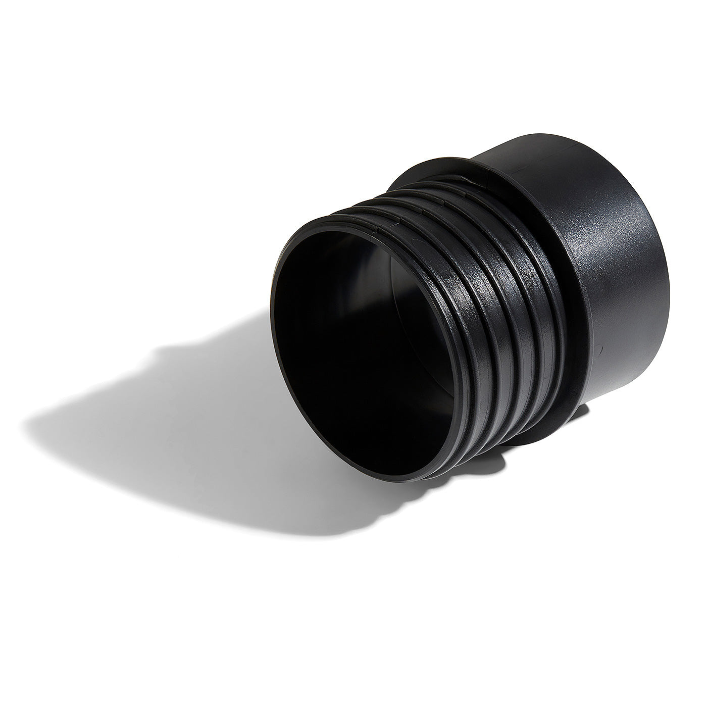 Dust Hose Threaded Tool Port - 100mm to 100mm - Left Hand