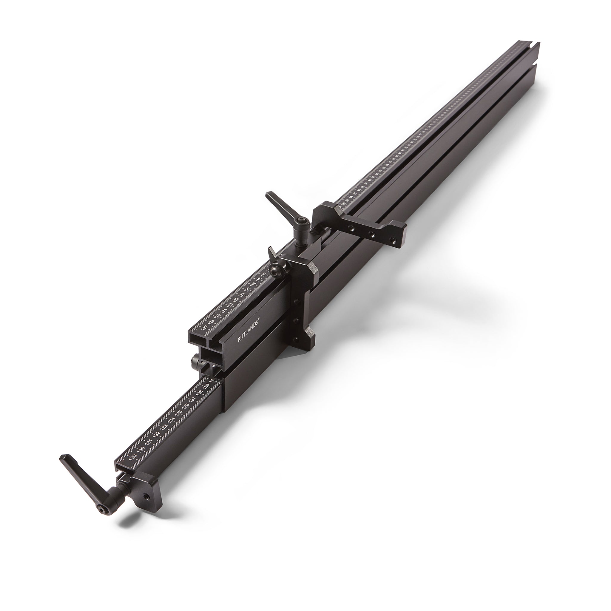 Extendable Mitre Saw Fence with Flip Stops - 2000mm - Left Hand