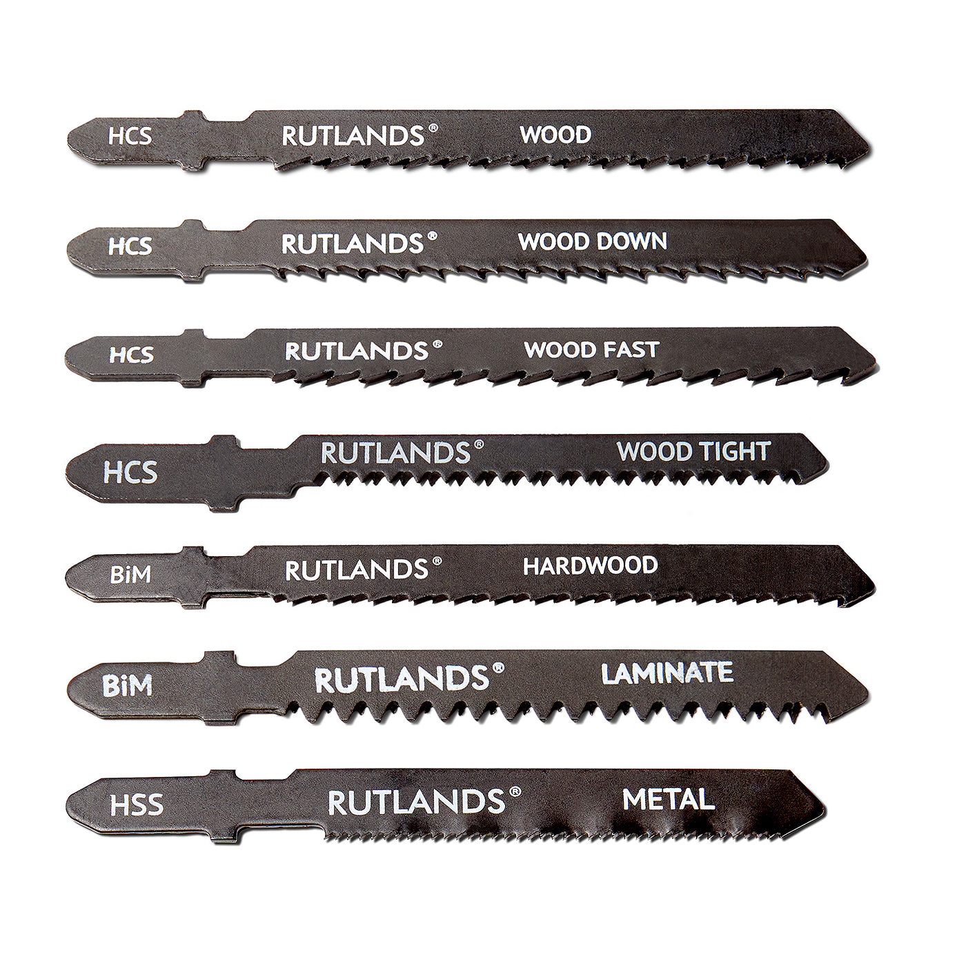 Jigsaw Blades - Mixed Pack of 35