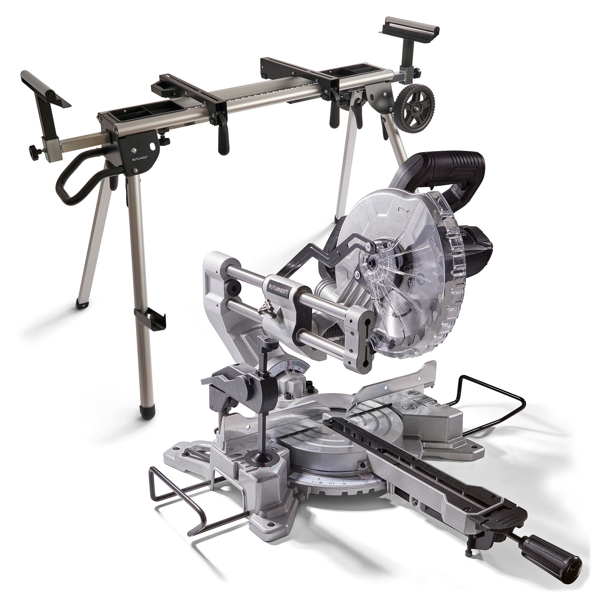 Sliding Mitre Saw - 210mm with Stand