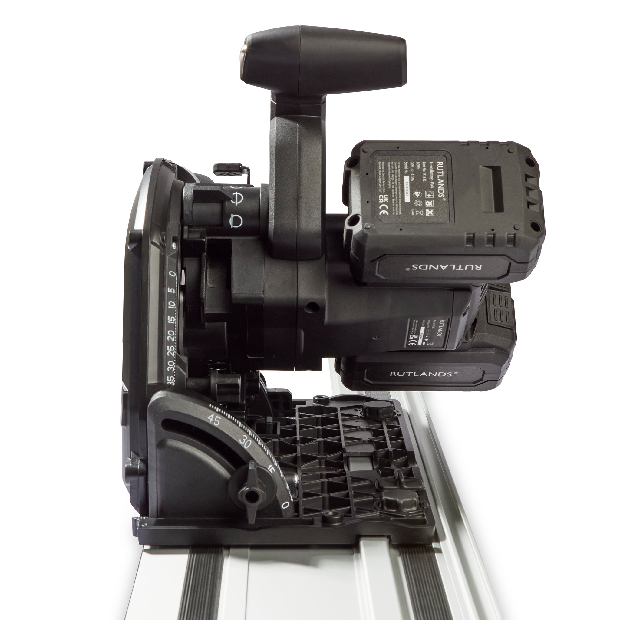 Brushless Cordless 40V Plunge Saw with 1.4m Guide Rail