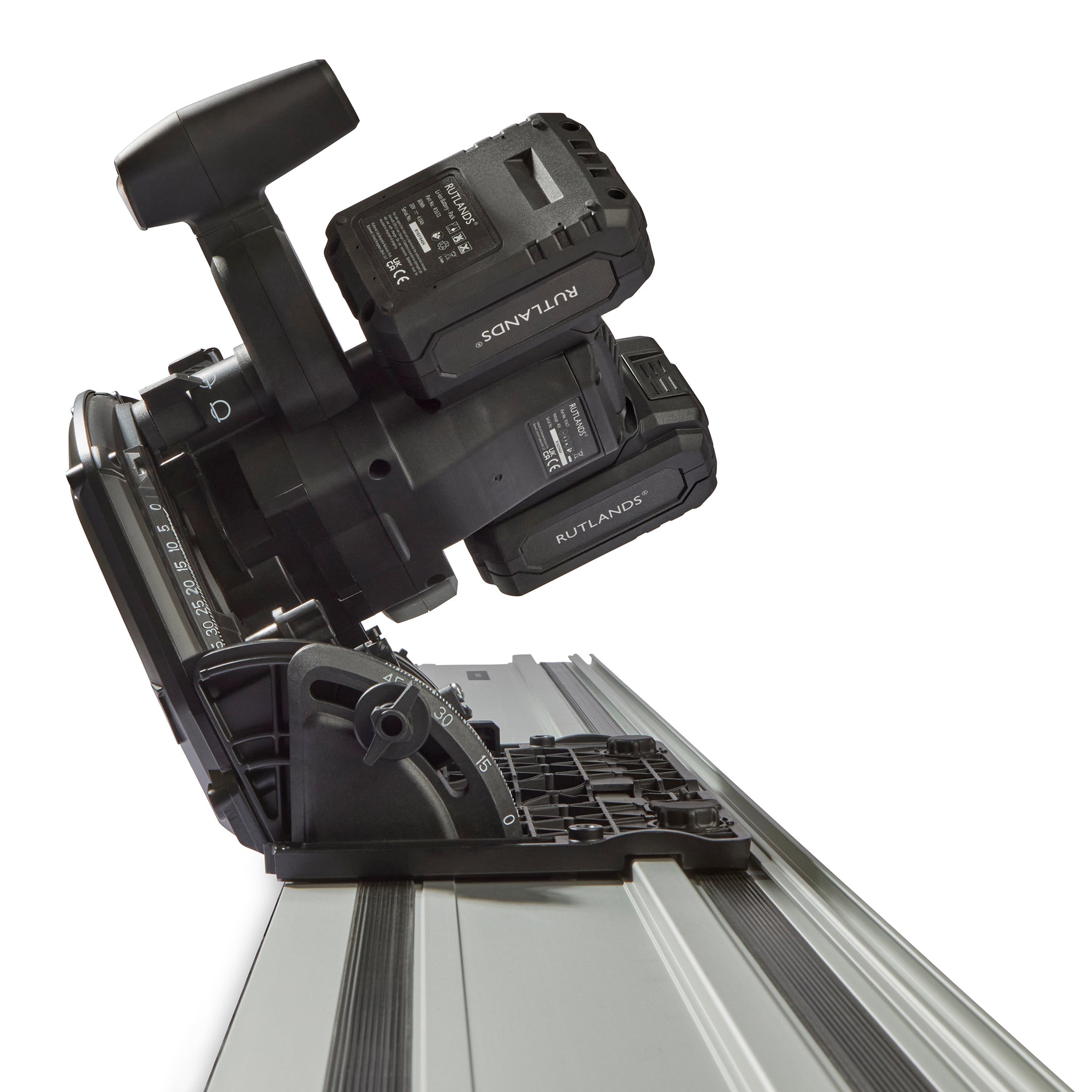Brushless Cordless 40V Plunge Saw with 1.4m Guide Rail
