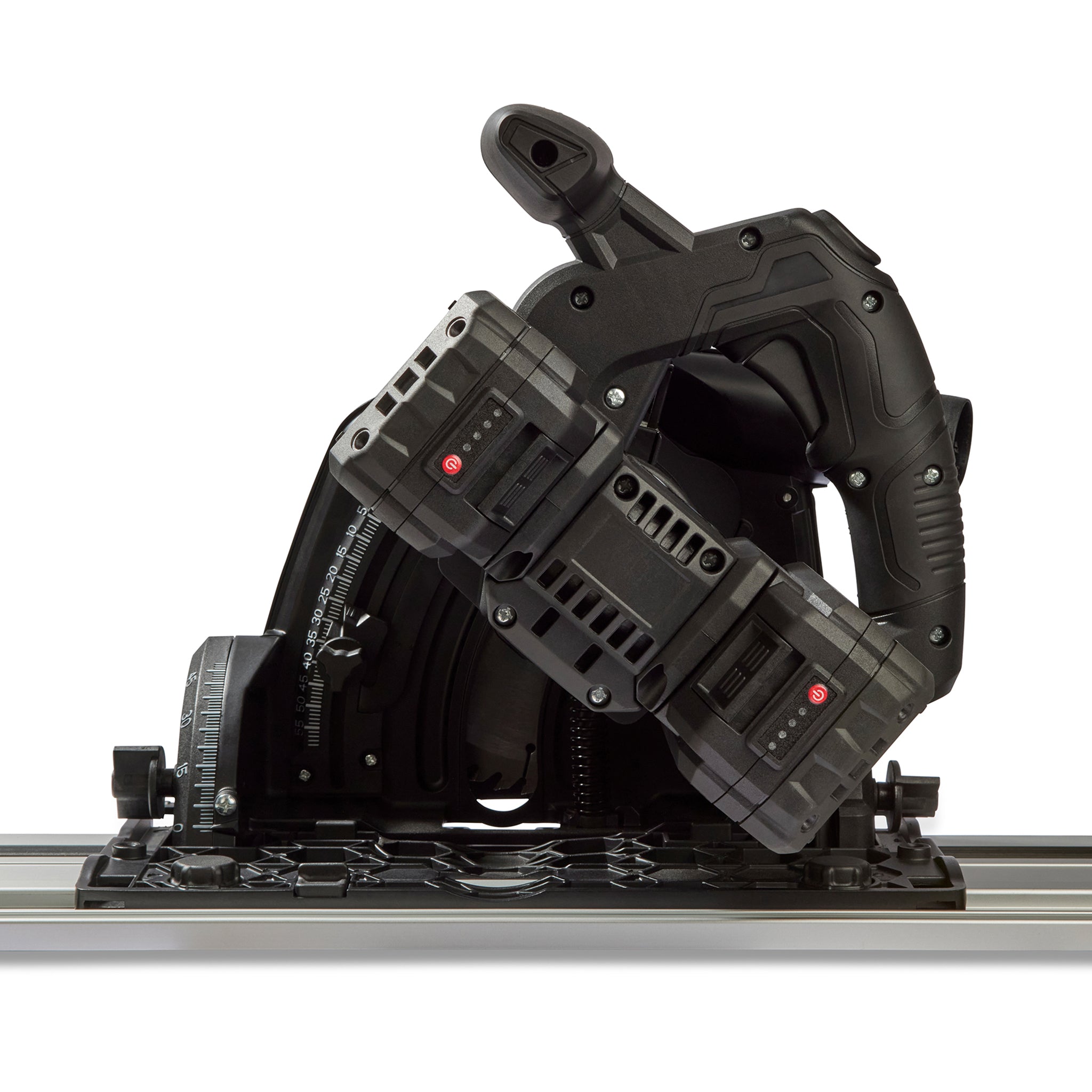 Brushless Cordless 40V Plunge Saw with 1.4m Guide Rail