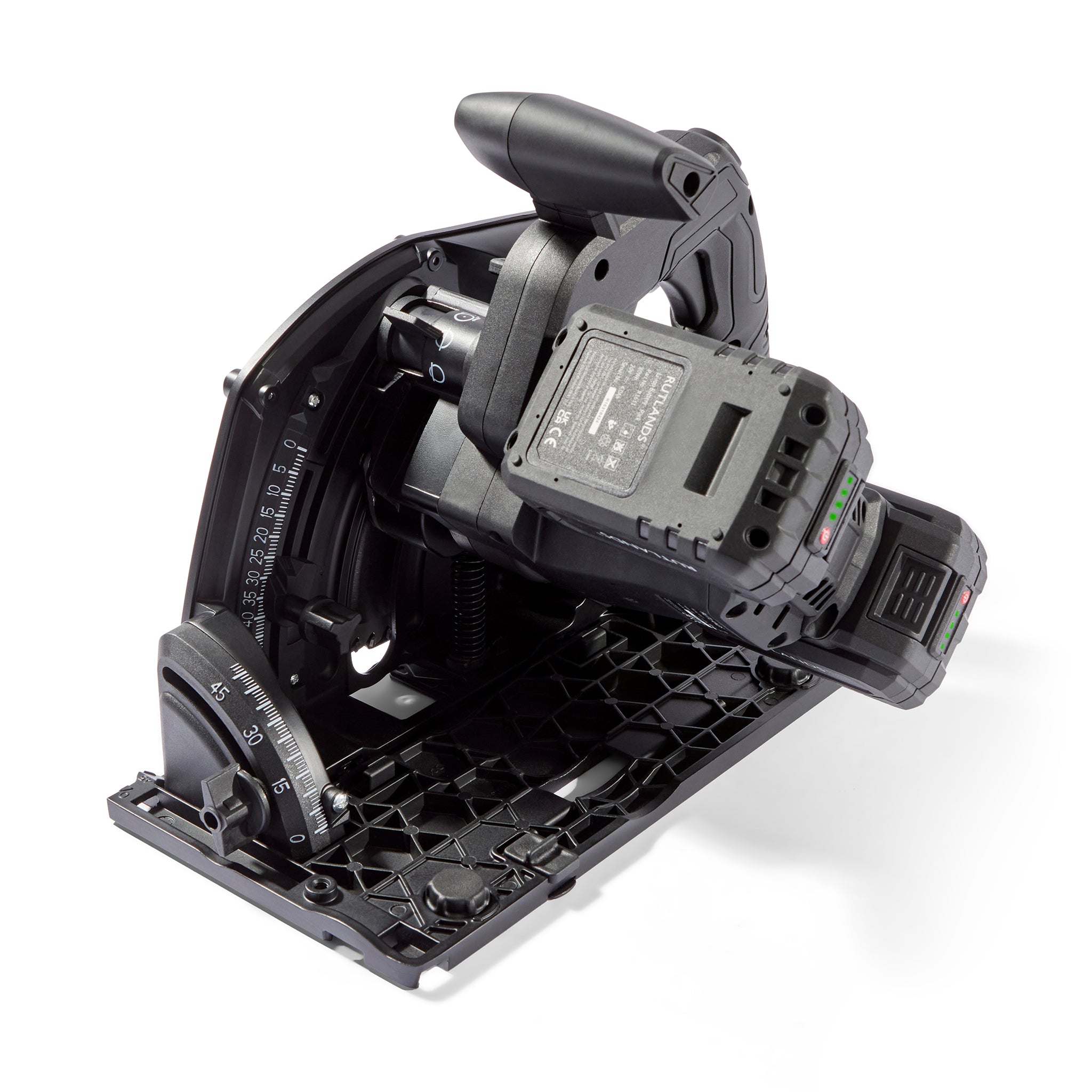 Brushless Cordless 40V Plunge Saw with 1.4m Guide Rail