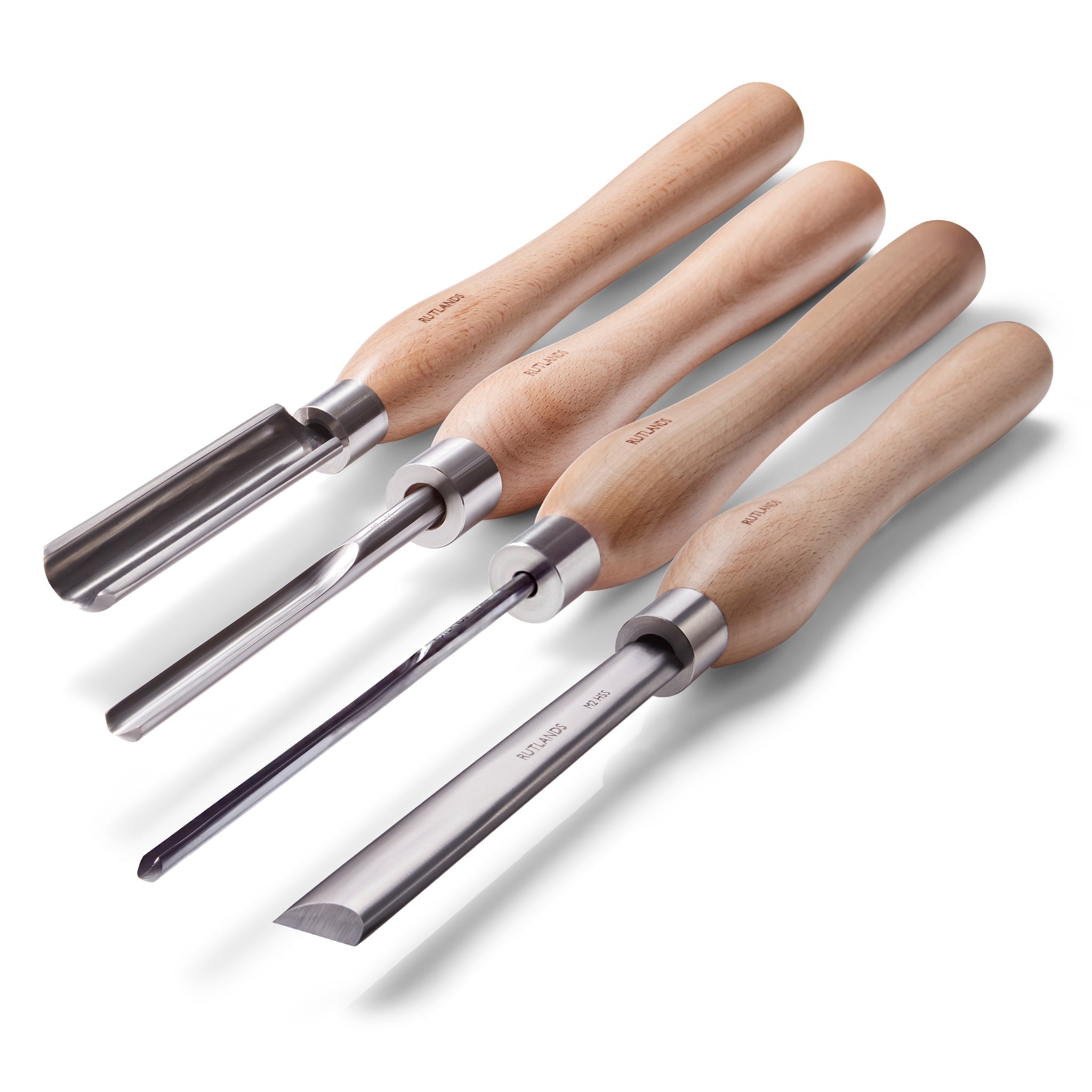 Cryogenic M2 HSS Turning Tools - Set of 4