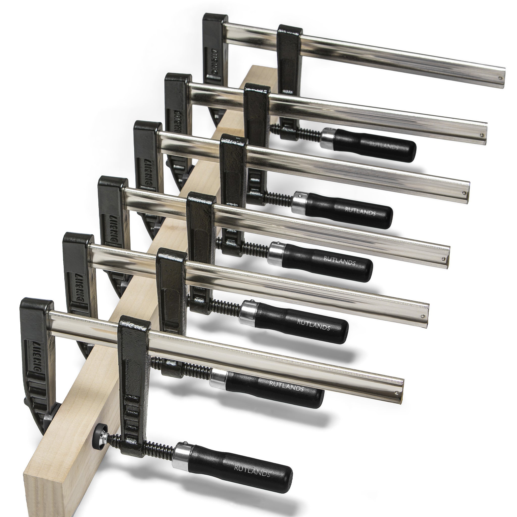 Malleable Iron F Clamps  - 600mm x 80mm - Pack of 10