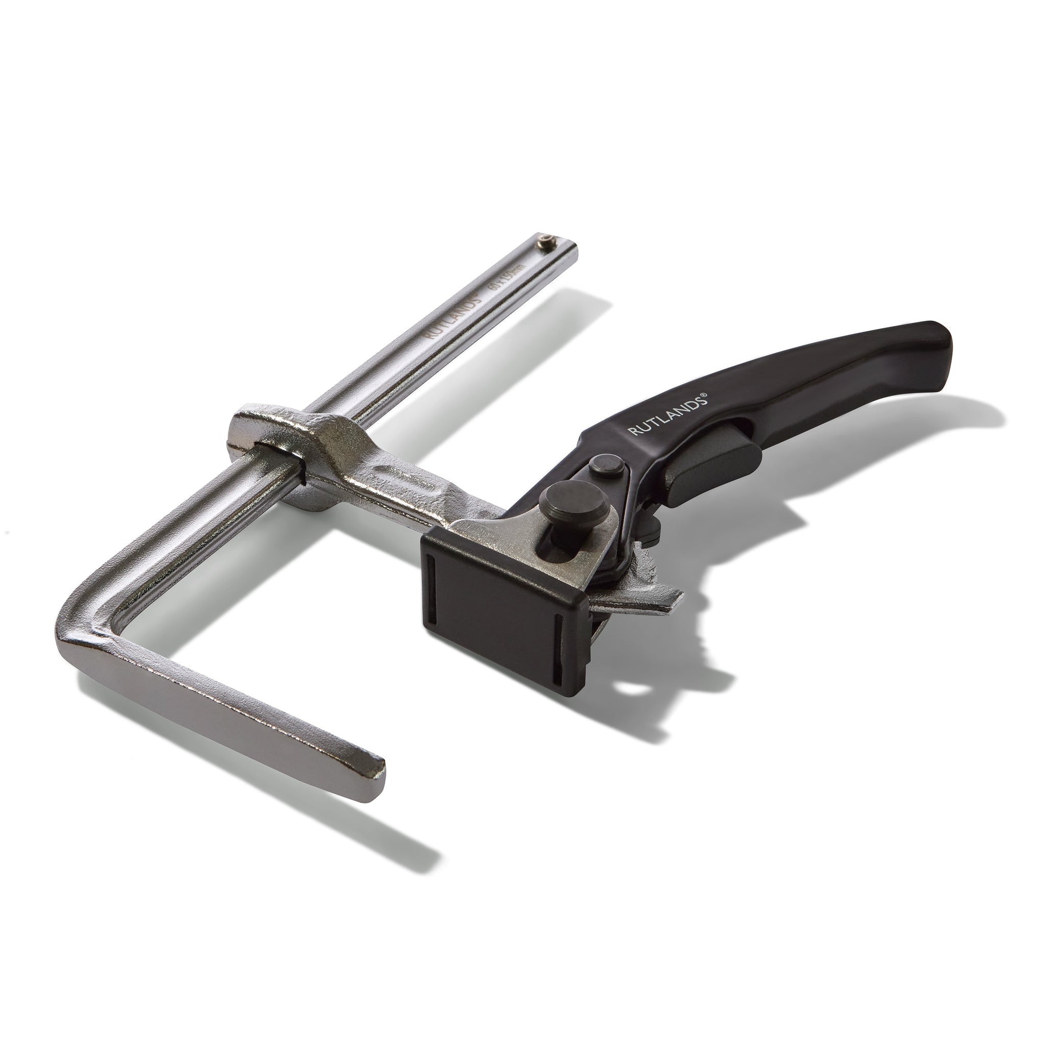 Quick Lever Guide Rail Clamps - 150mm x 60mm - Pack of 2