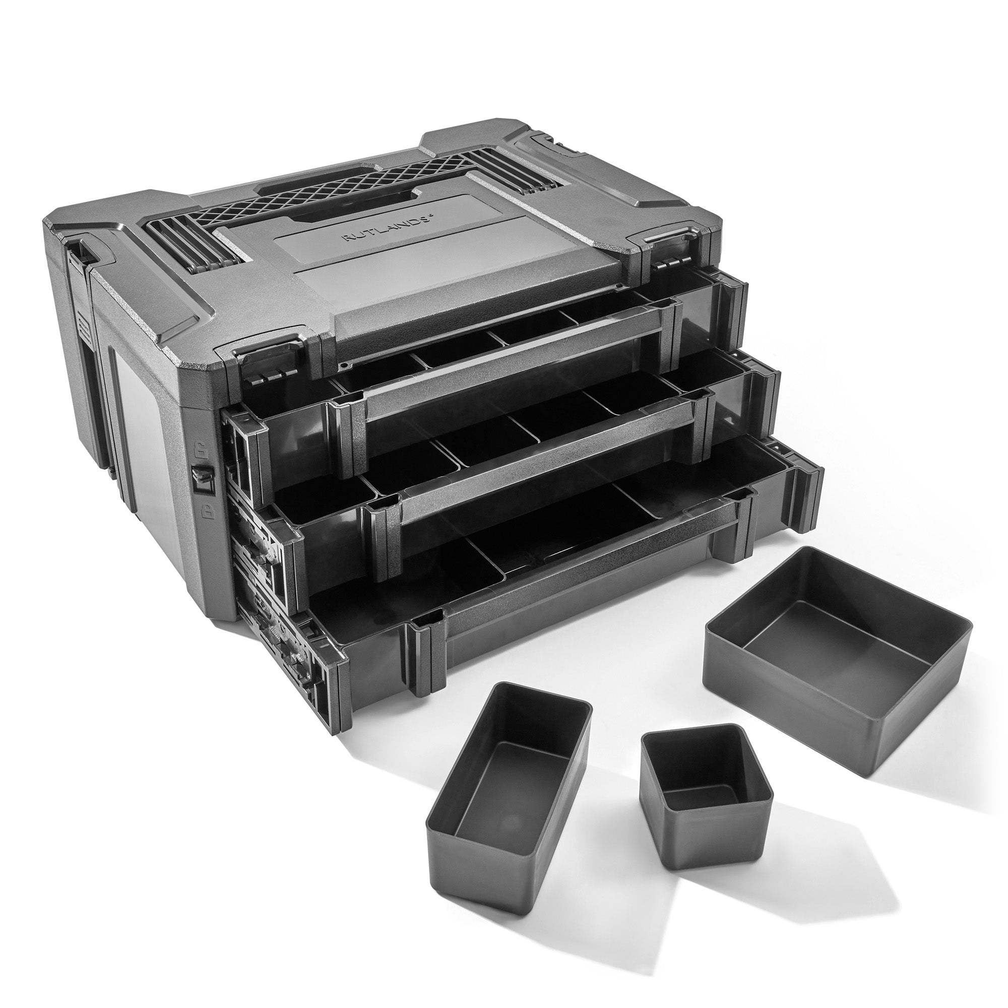 Tool Storage System with 3 Drawers - 443 x 310 x 207mm