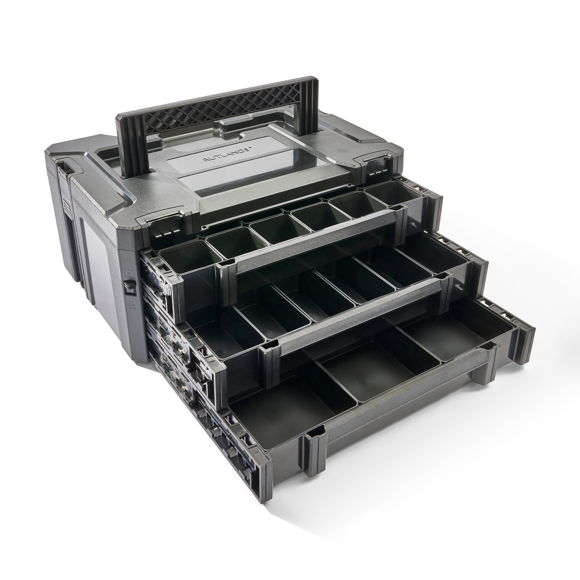 Tool Storage System with 3 Drawers - 443 x 310 x 207mm