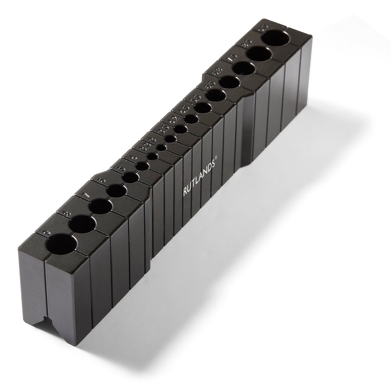 Drill Guide Block - 3mm to 9.5mm | Next Day Delivery – Rutlands Limited