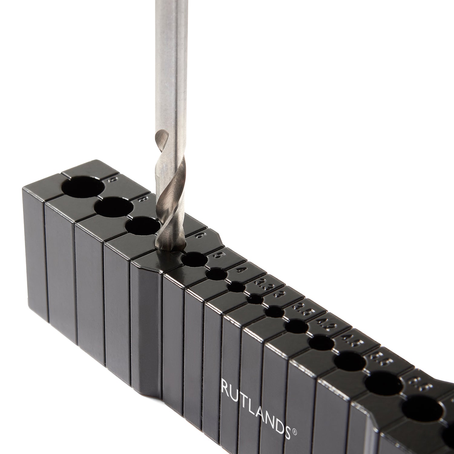 Drill Guide Block - 3mm to 9.5mm | Next Day Delivery – Rutlands Limited
