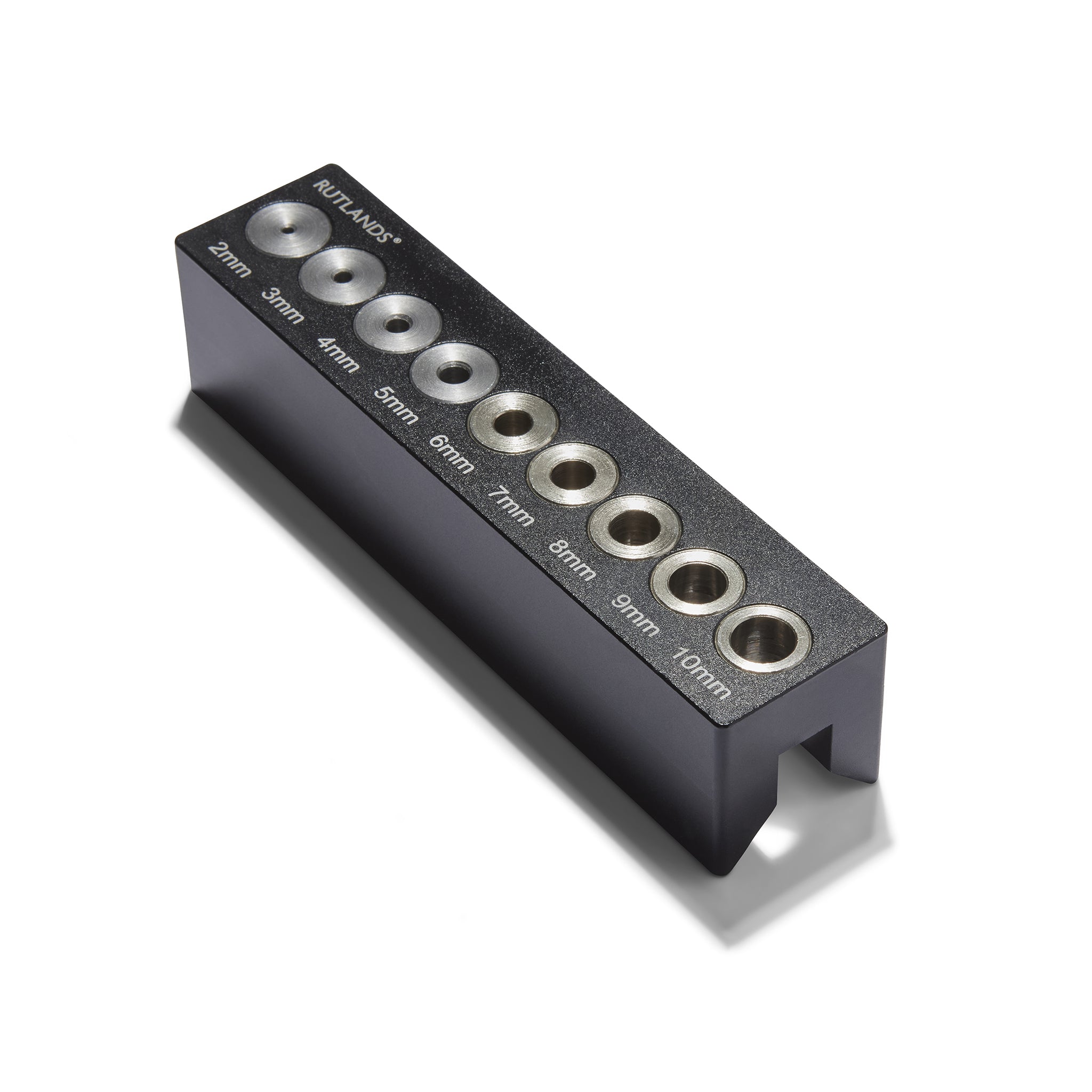 Drill Guide Block - 2mm to 10mm | Next Day Delivery β Rutlands Limited