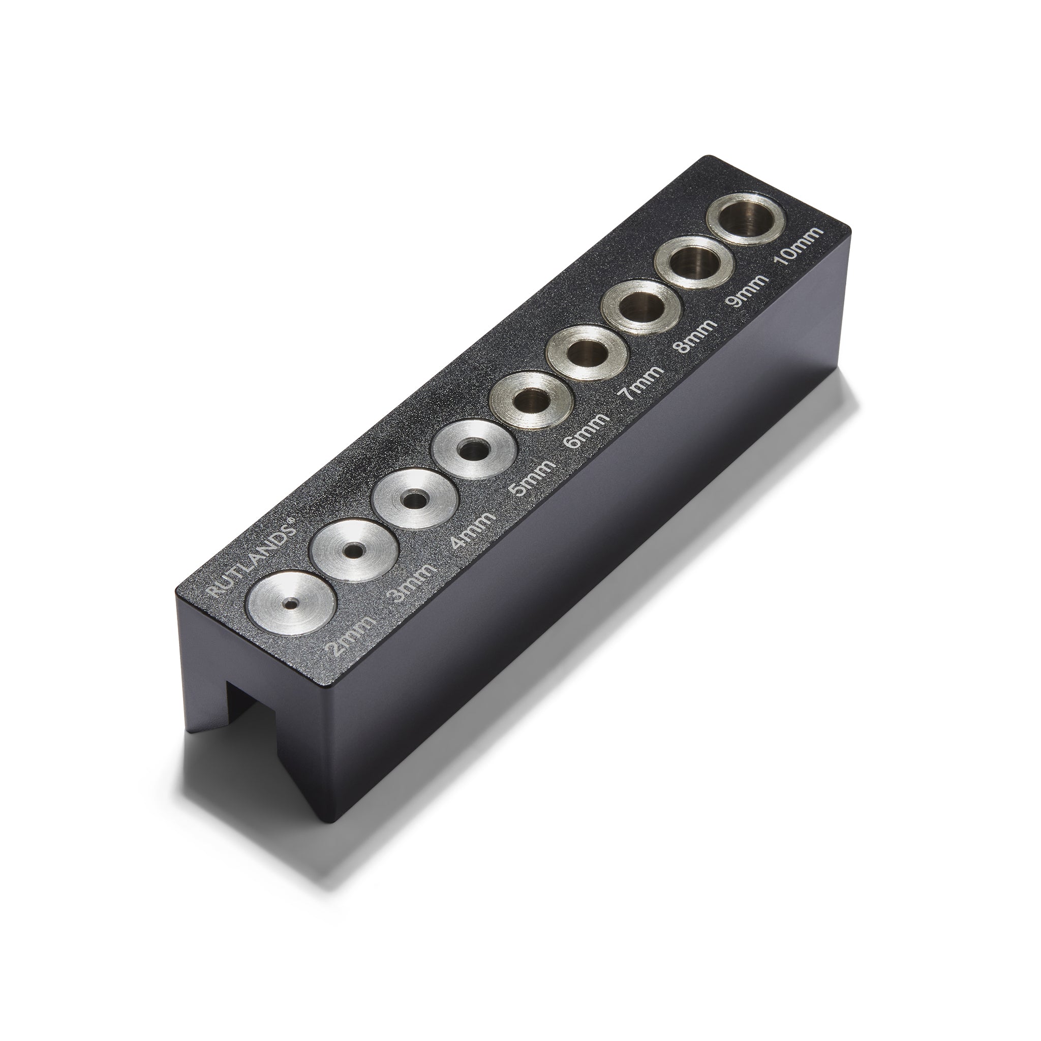 Drill Guide Block 2mm to 10mm Next Day Delivery Rutlands Limited