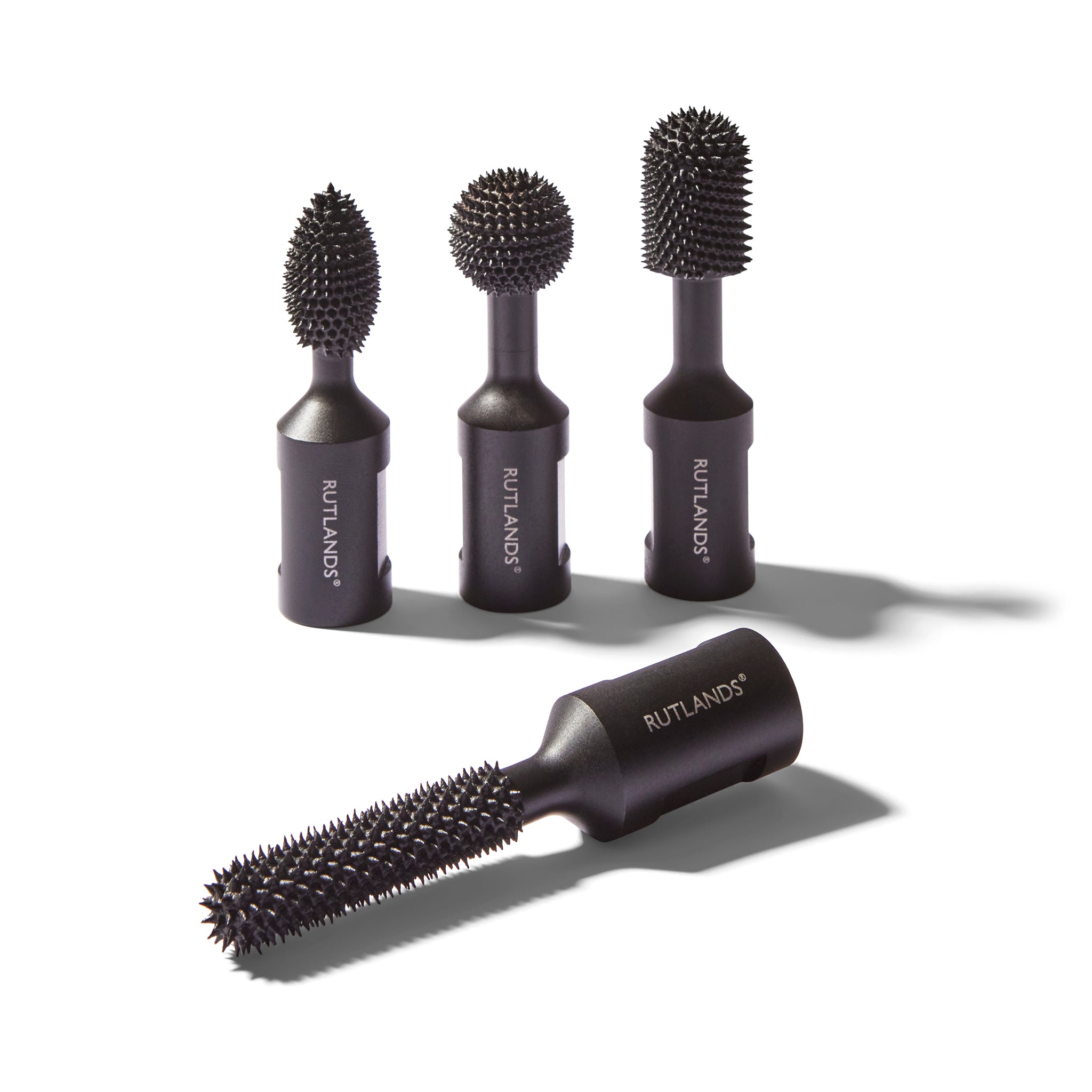 Carbide Rotary Carving Rasps - Set of 4