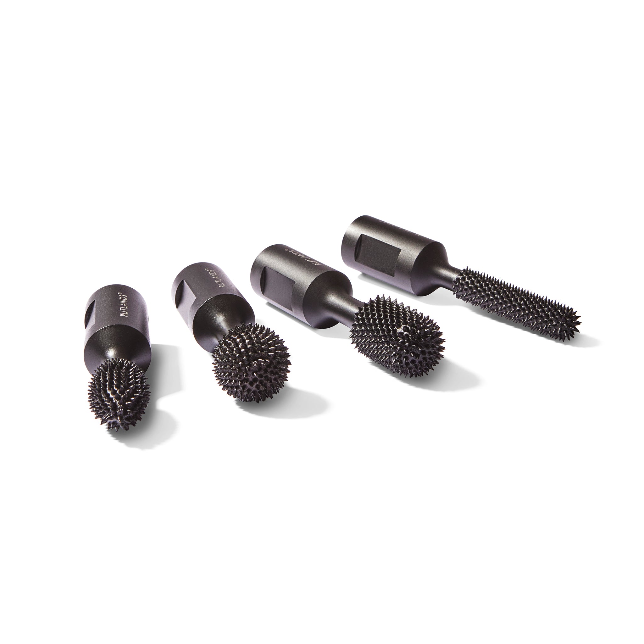 Carbide Rotary Carving Rasps - Set of 4