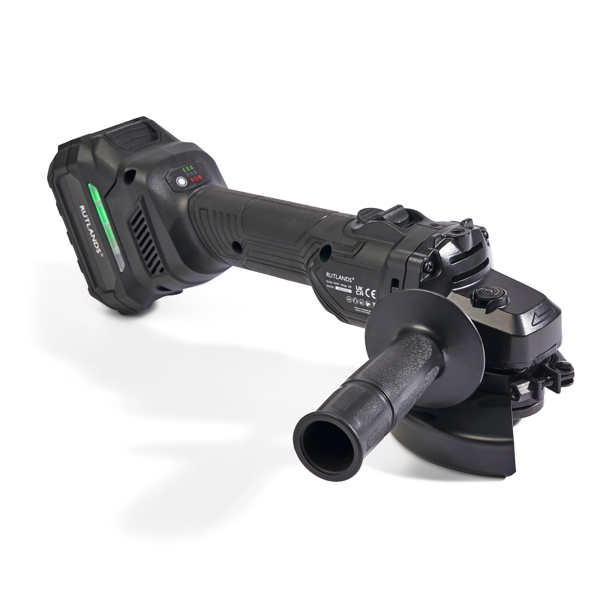 Brushless Cordless 20V Variable Speed Angle Grinder - 125mm