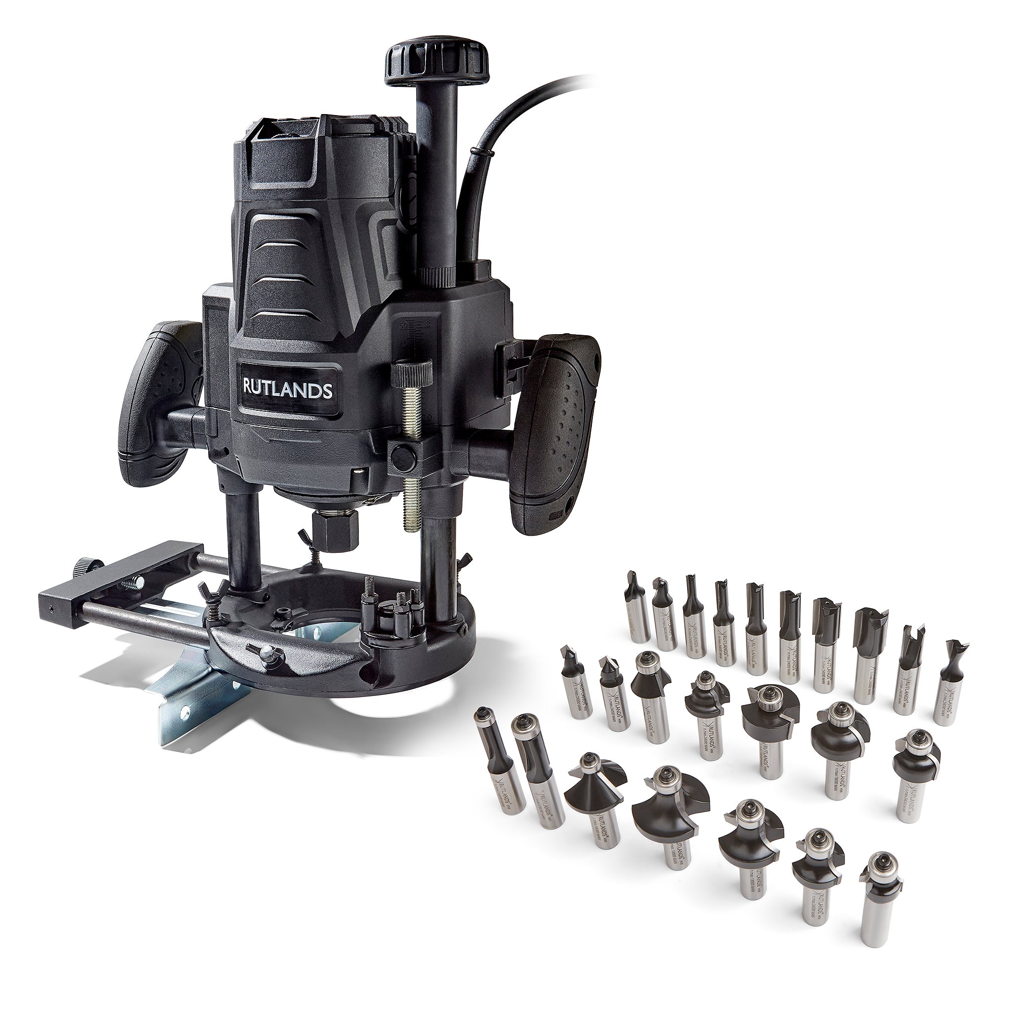 R70 1/2" Router with 24 Piece Bit Set