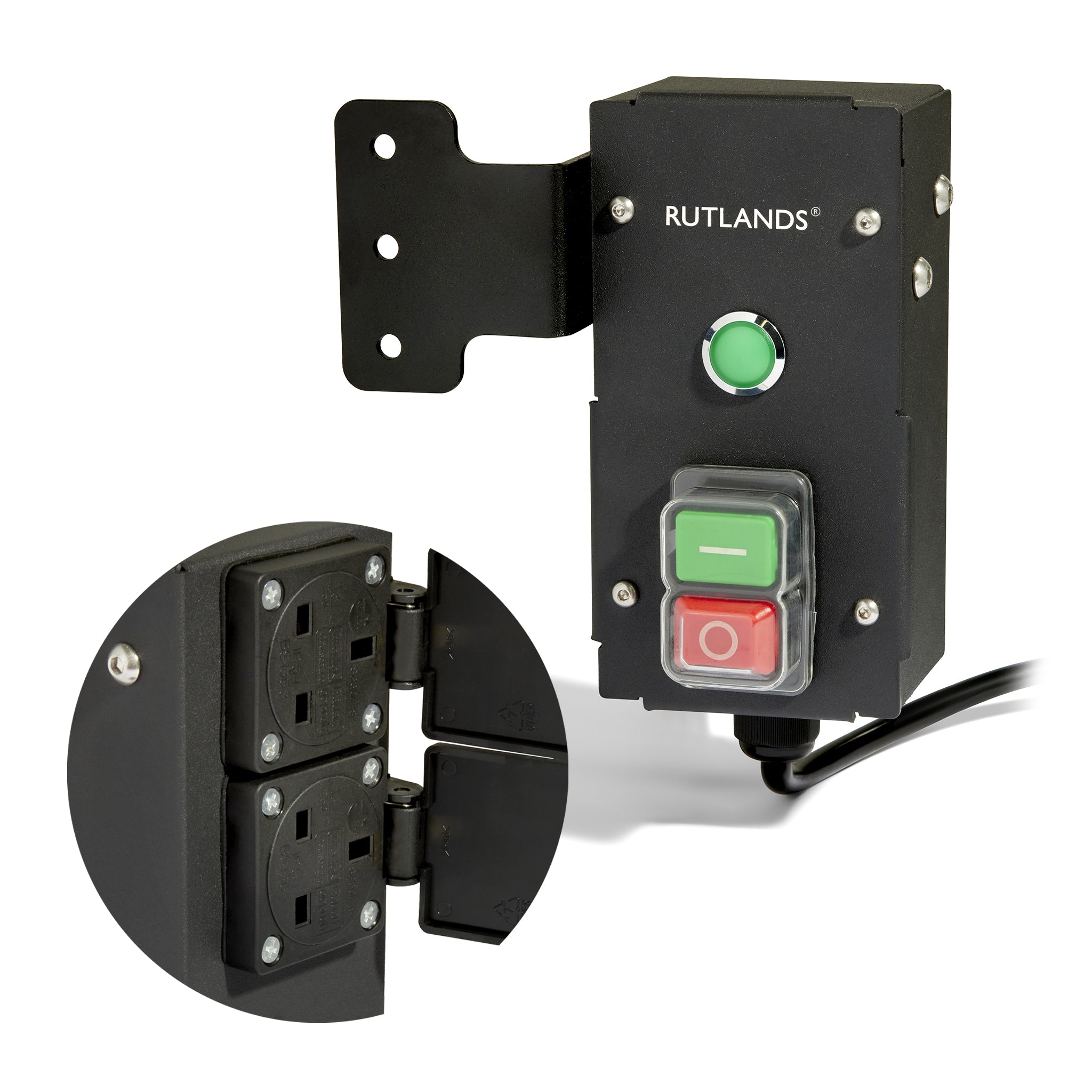 Socket Camera Switch Dual Socket NVR Switch | Next Day Delivery – Rutlands Limited