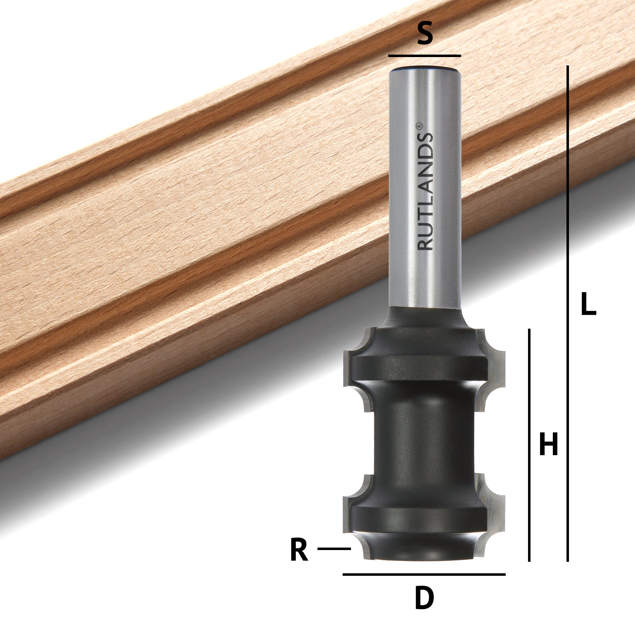 Router Bit Set - Railway Track