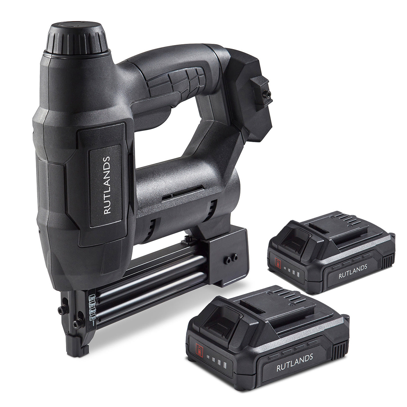 Cordless 18V Finish Nailer and Stapler with 2 Batteries - 18g
