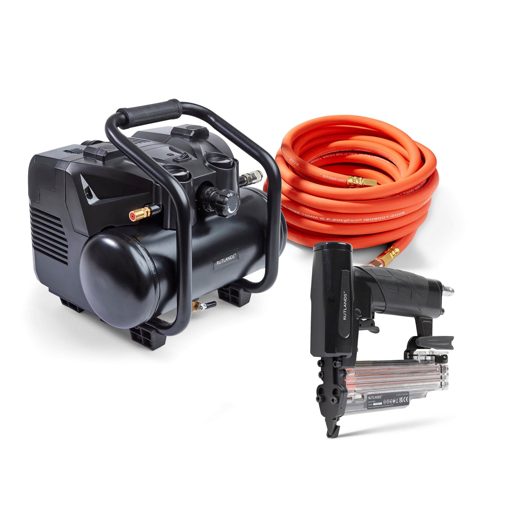 Headless Pinner 23 Gauge with Cordless 18V Compressor
