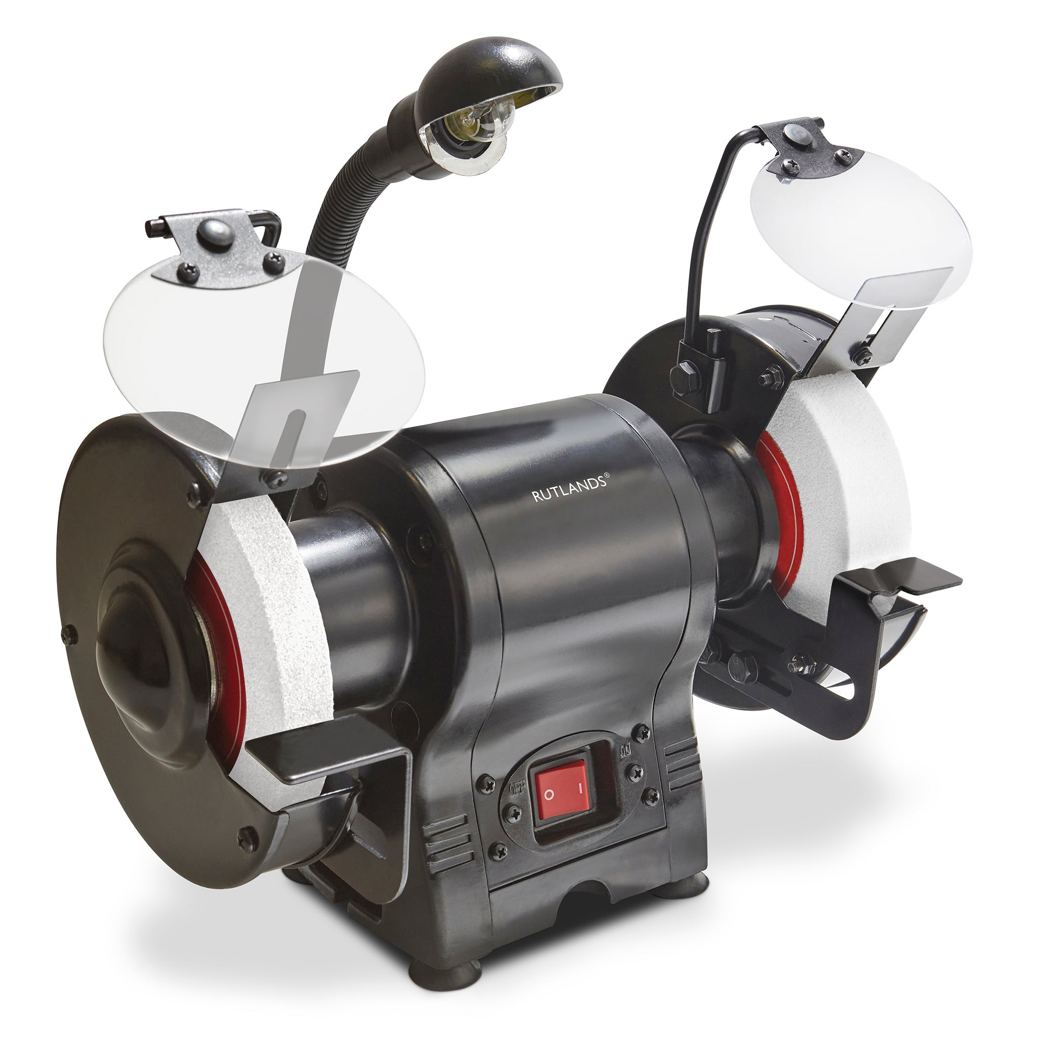 Bench Grinder with Wide Aluminium Oxide Wheel - 150mm