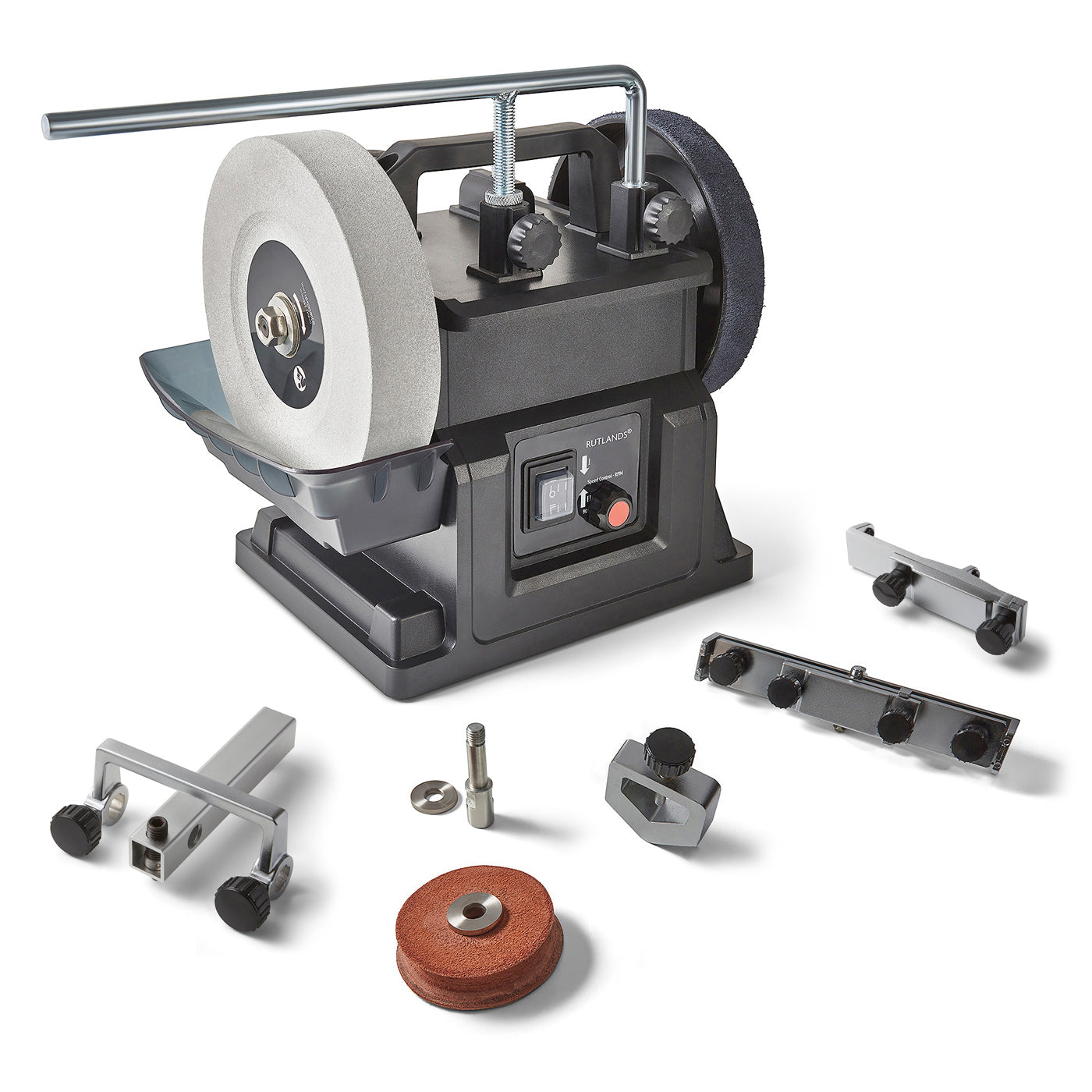 Wetstone Sharpener with Woodworking Jigs