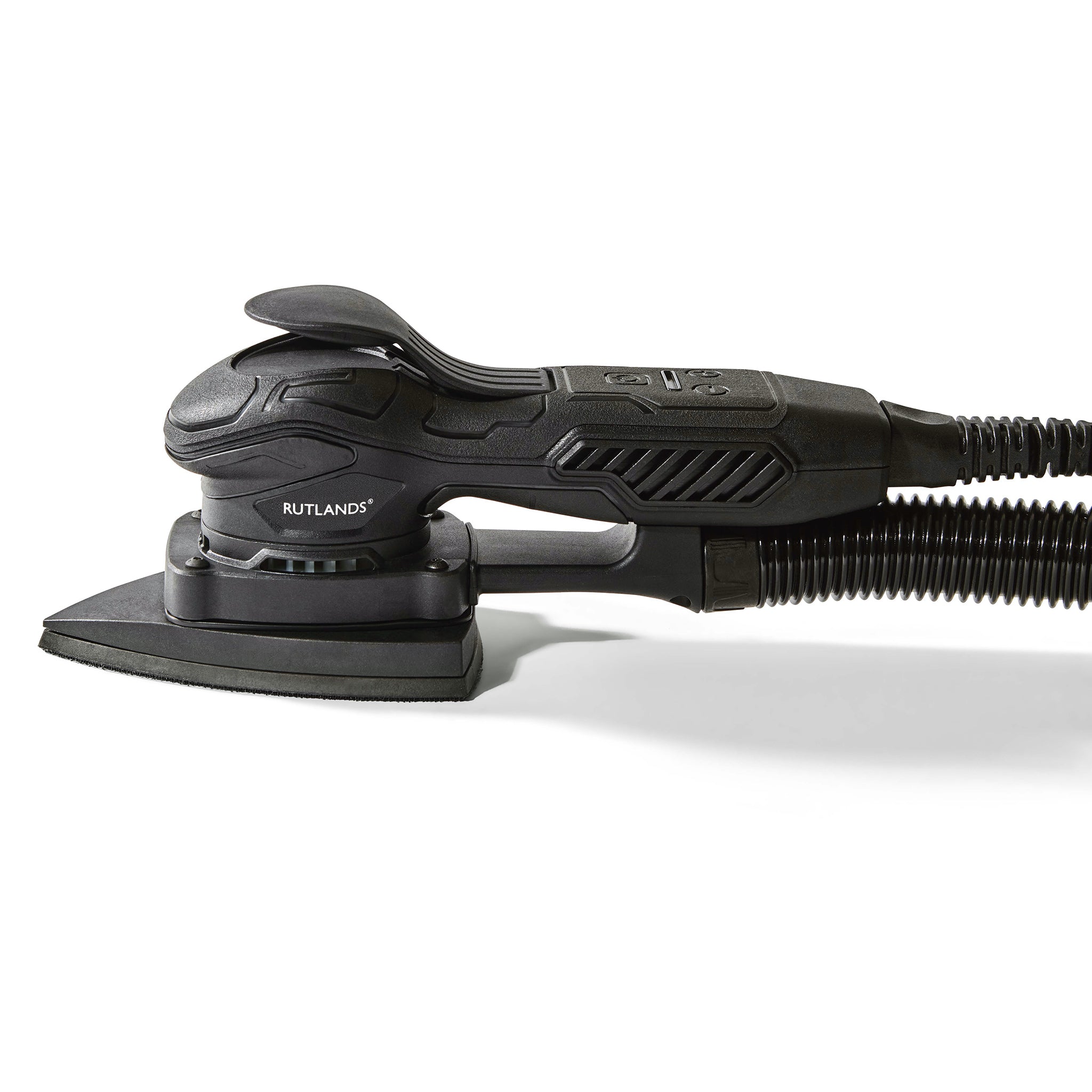 Brushless Delta Orbital Sander with Dust Extractor - 0.3 Micron Filtration