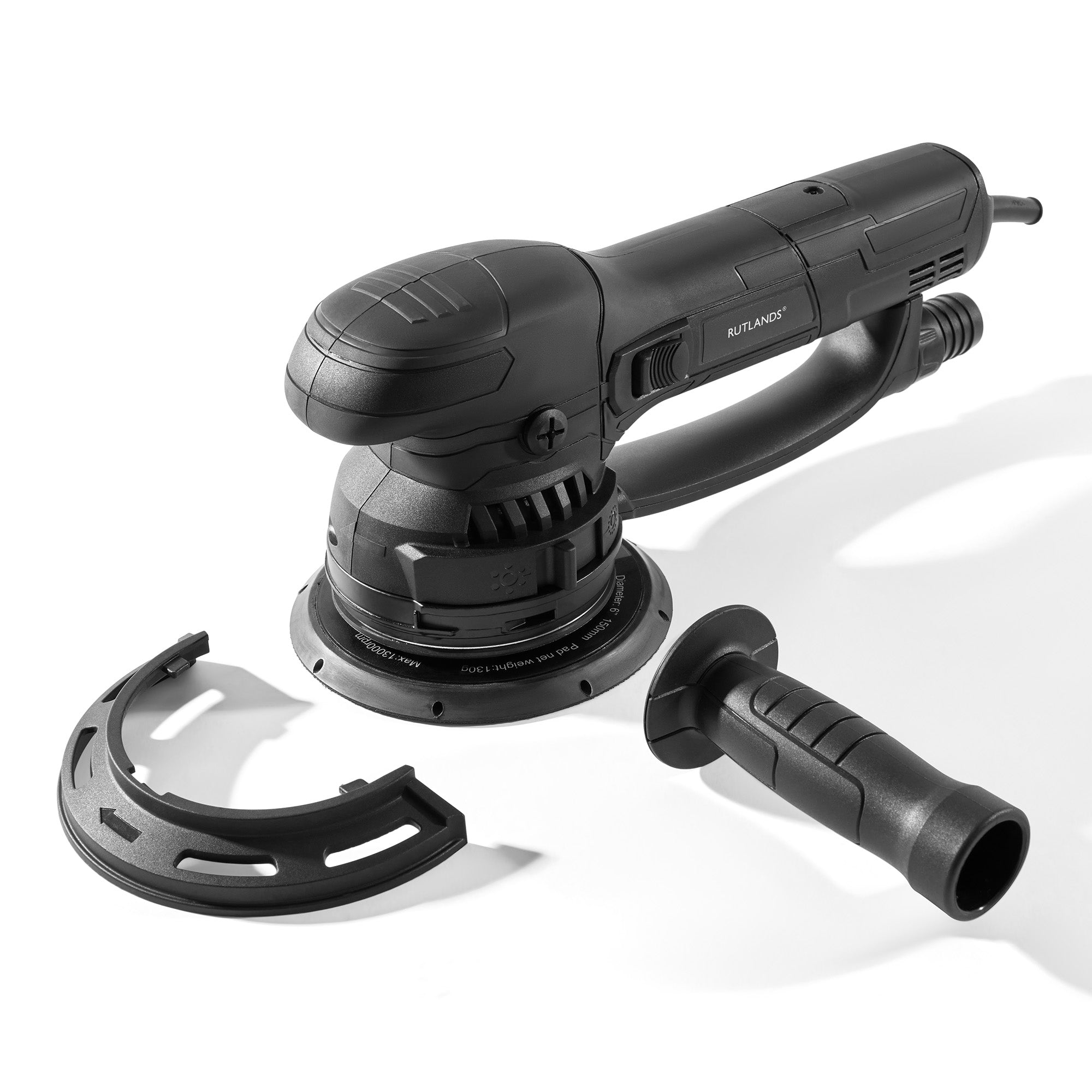 Random Orbital Sander with Turbo Gear Drive - 150mm, 5.0mm Orbit