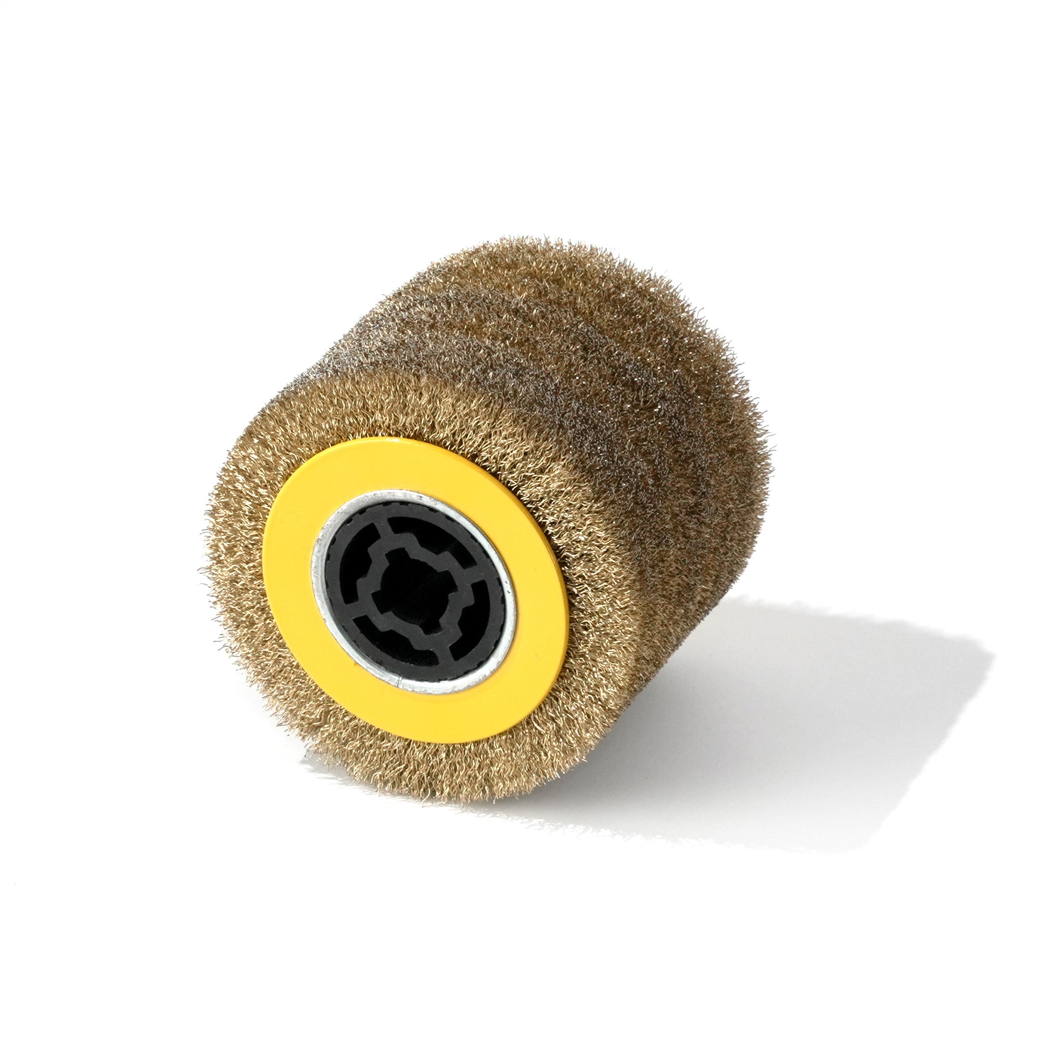 Steel Wire Wheel Brush - Brass for Burnishing Machine